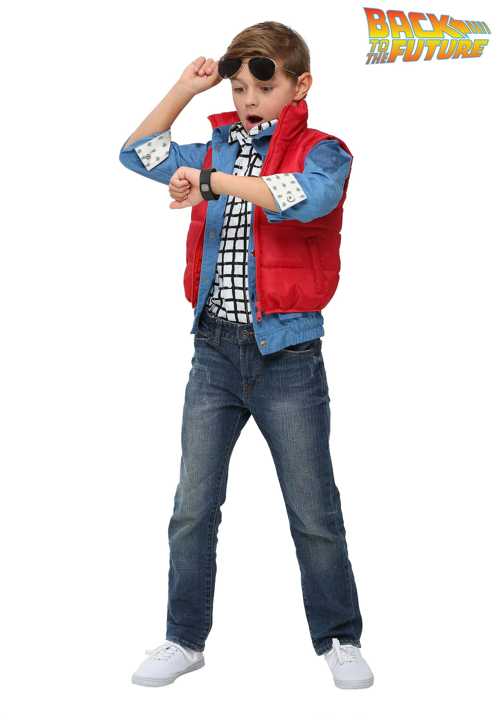 Kid's Back to the Future Marty McFly Costume