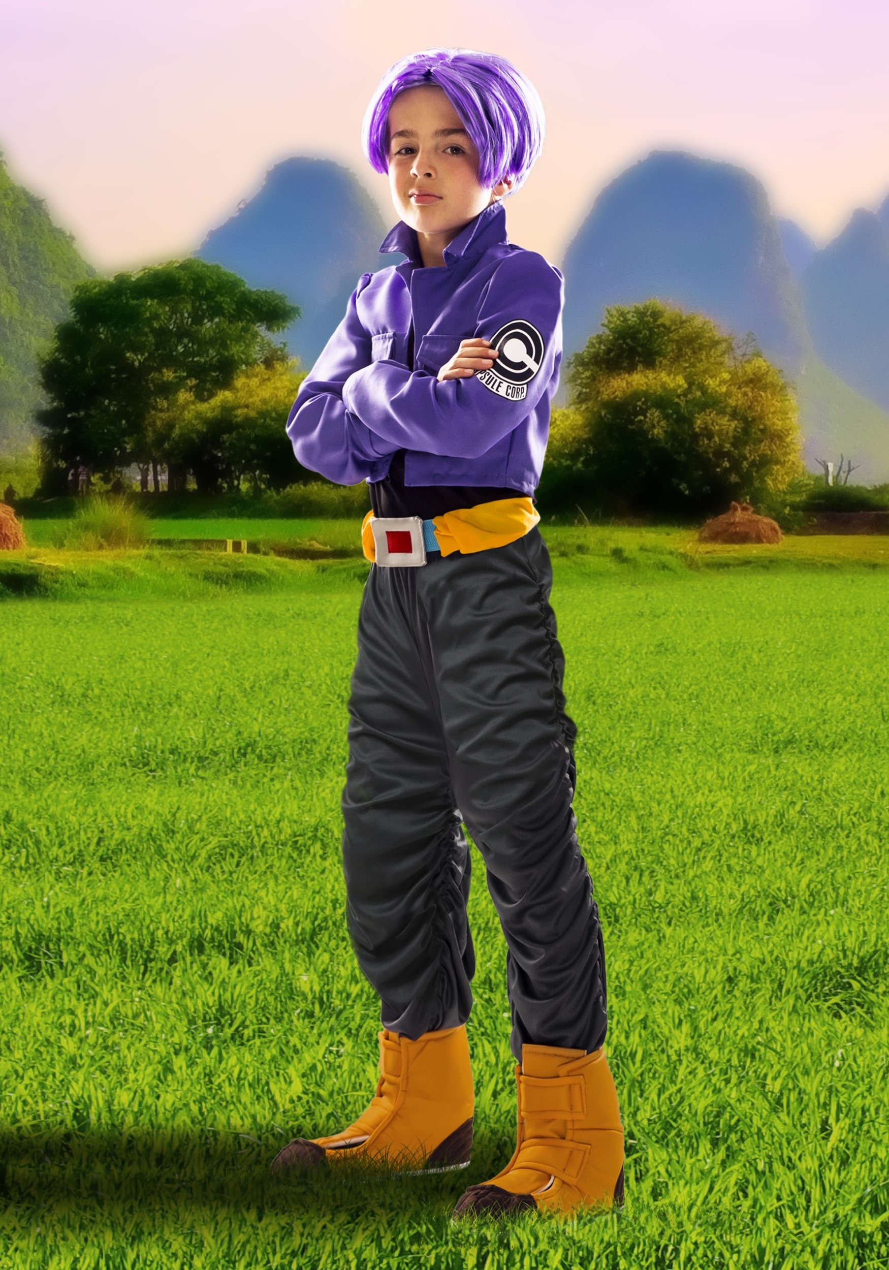 Dragon Ball Z Trunks Boy's Costume