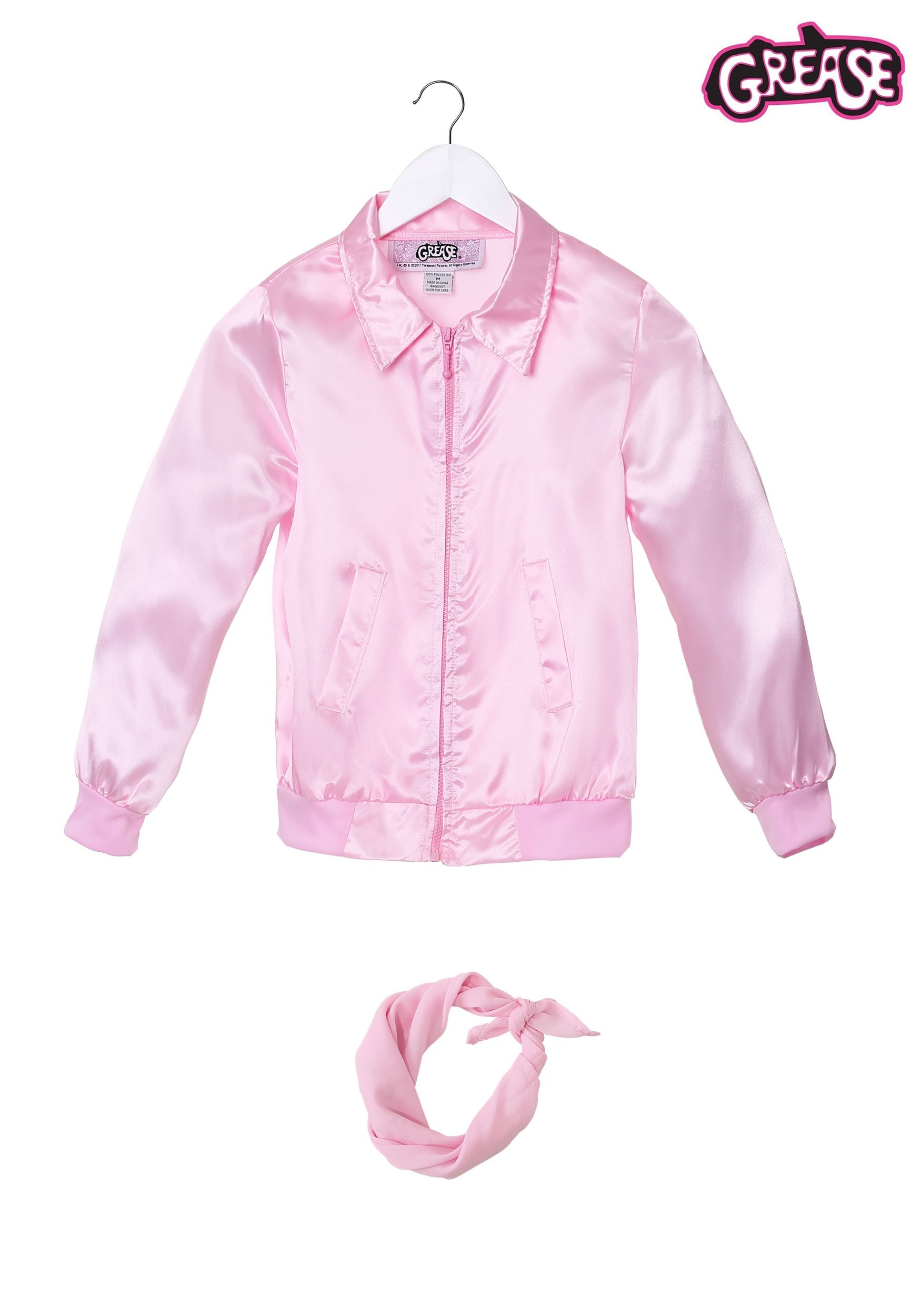 Grease Pink Ladies Costume Jacket for Girls