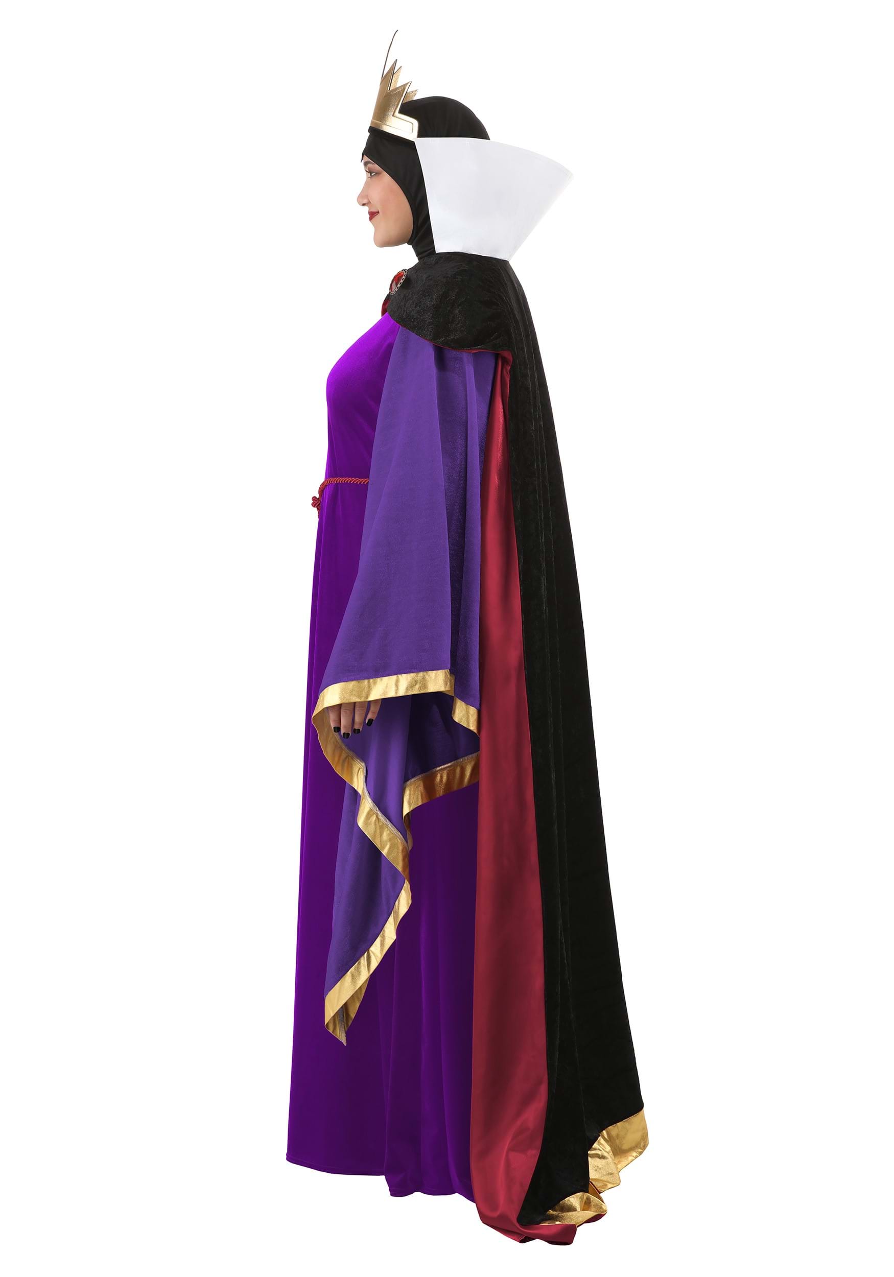 Plus Size Disney Snow White Evil Queen Costume for Women 3 Plus Size Disney Snow White Evil Queen Costume for Women