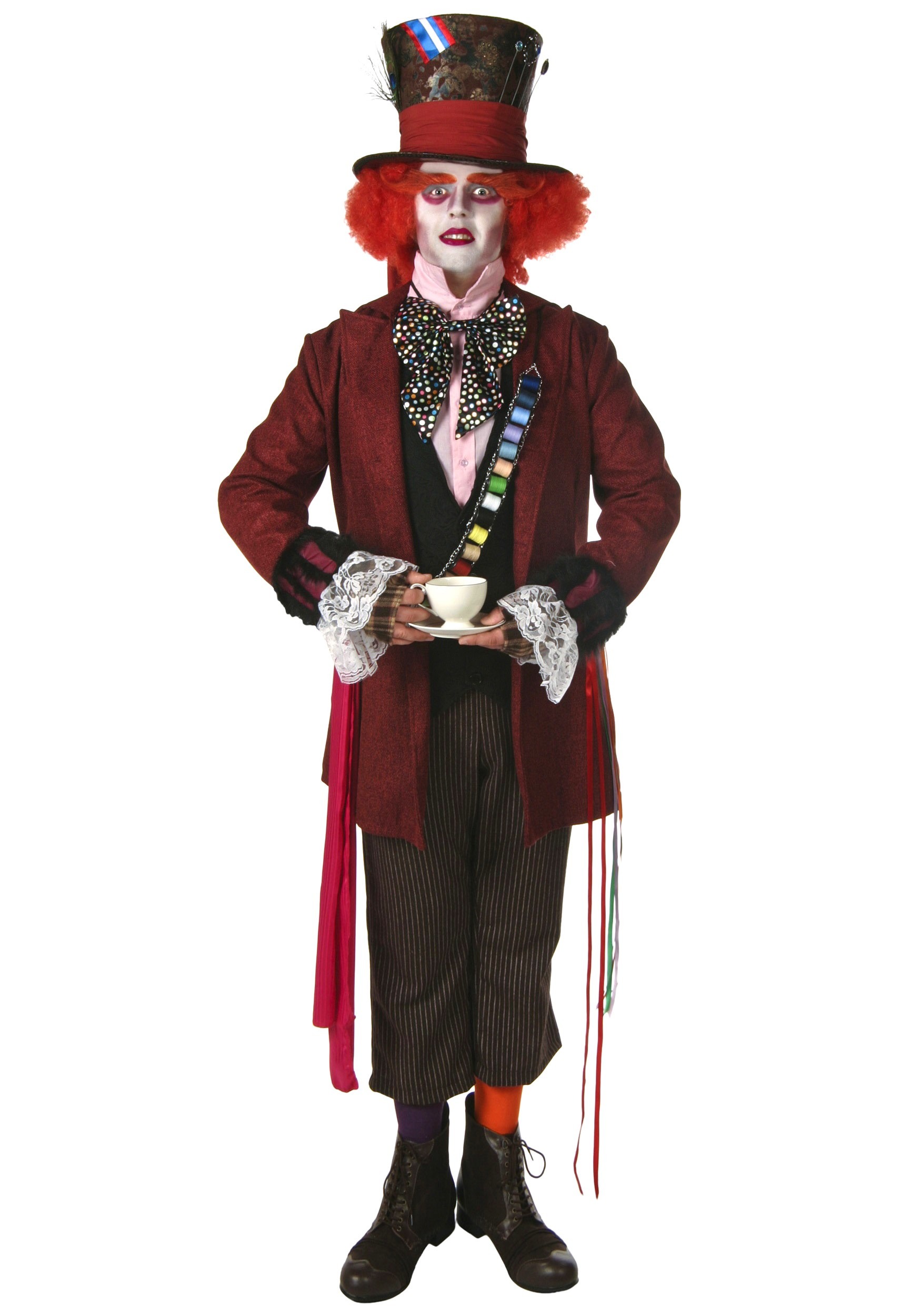 Authentic Plus Size Mad Hatter Costume