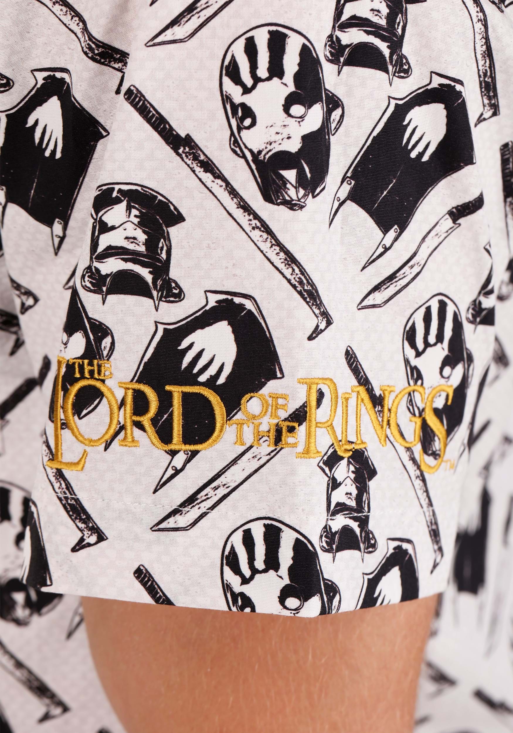 Uruk-hai Lord of the Rings Adult Button Up Shirt