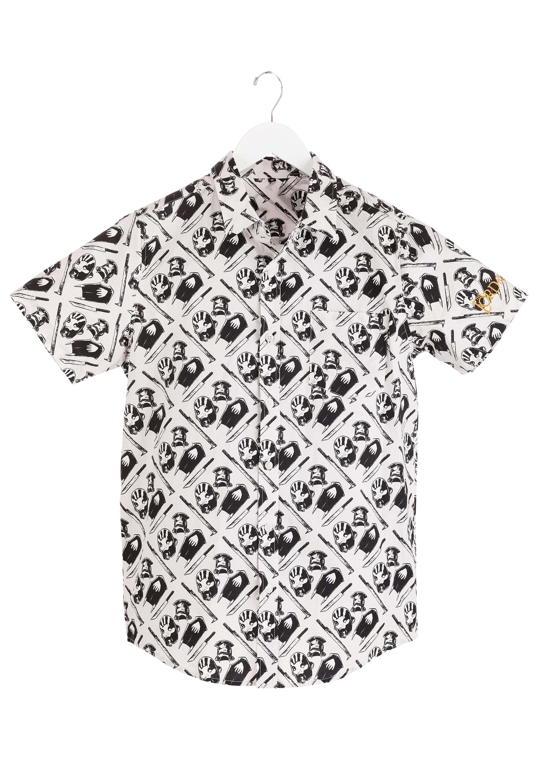 Uruk-hai Lord of the Rings Adult Button Up Shirt