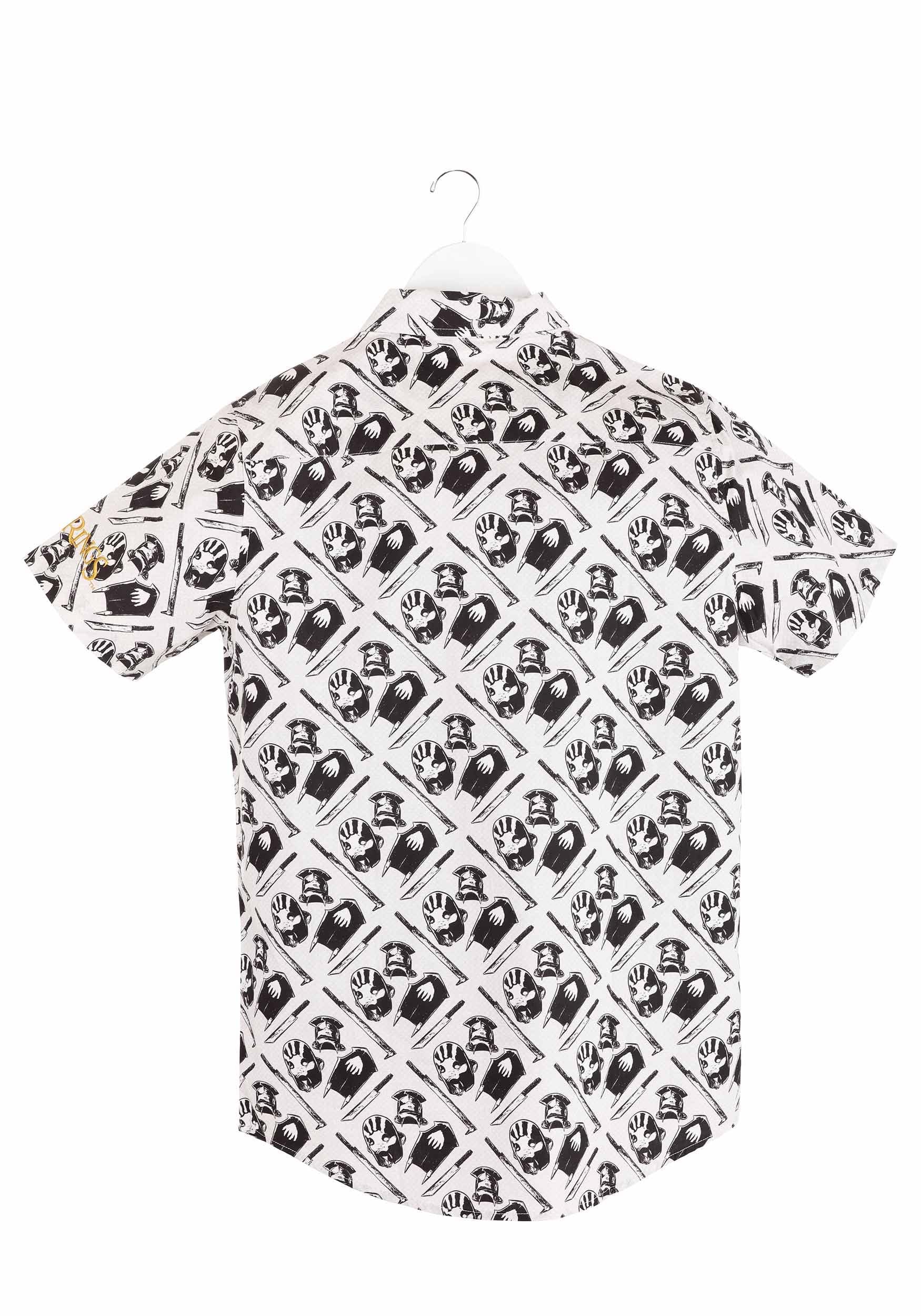 Uruk-hai Lord of the Rings Adult Button Up Shirt