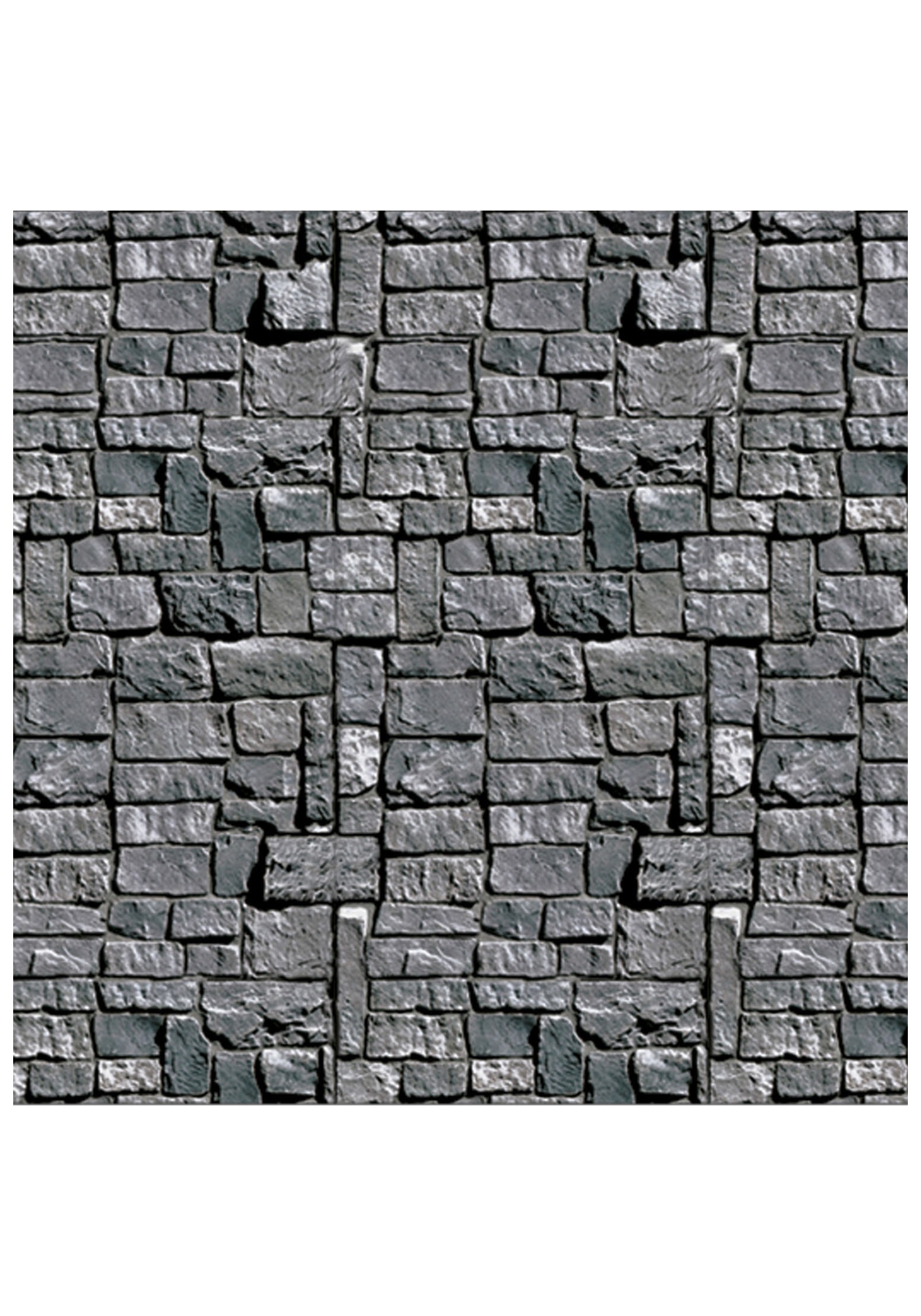 4FT x 30FT Realistic Stone Wall Decorative Backdrop