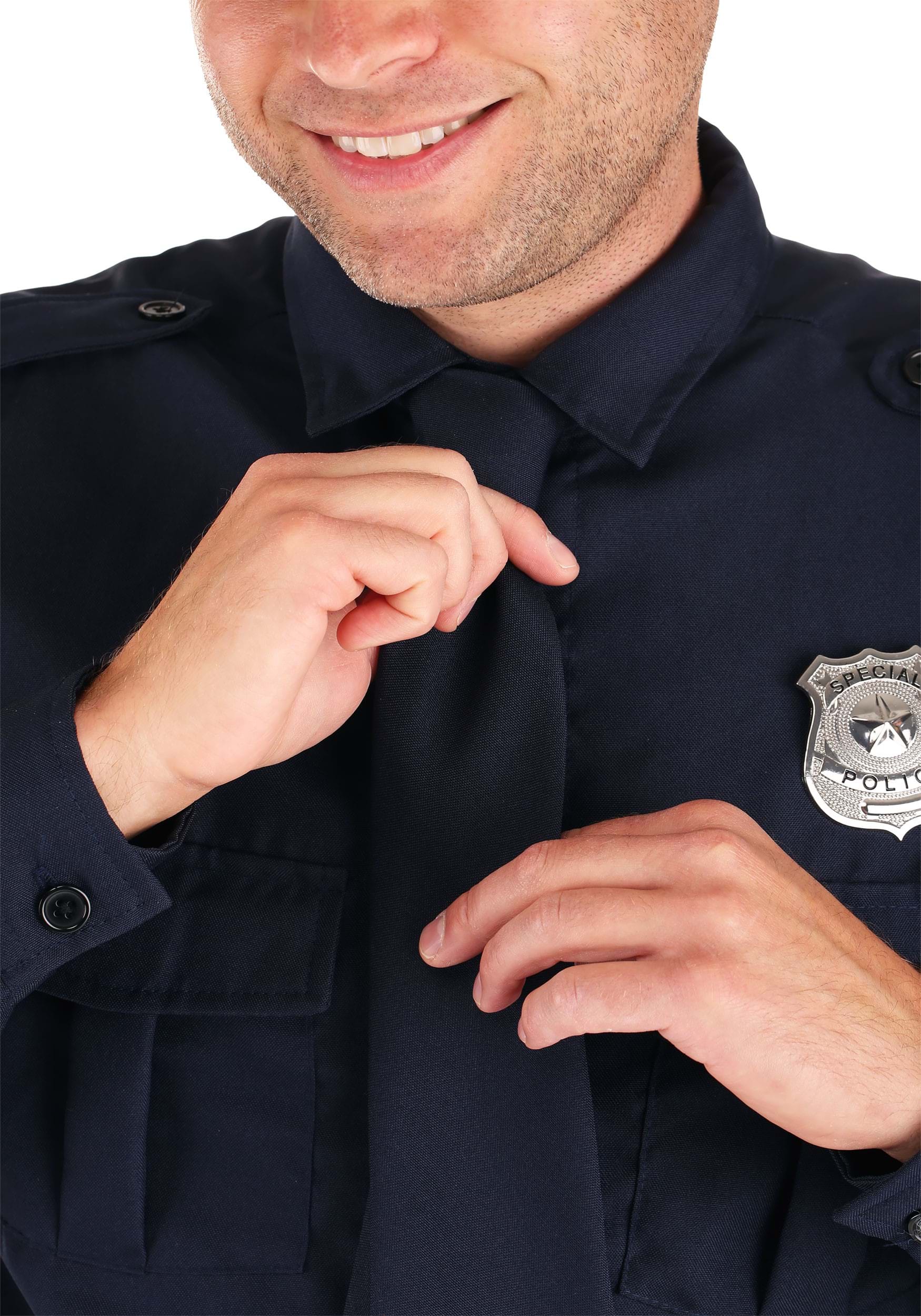 Plus Size Men's Police Officer Costume