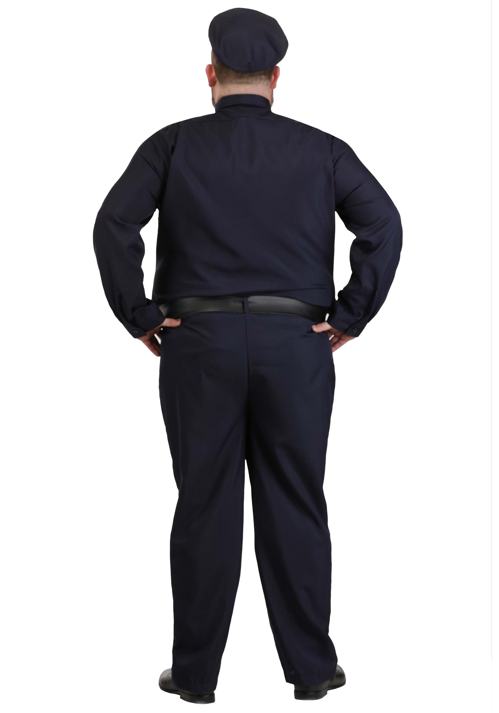 Plus Size Men's Police Officer Costume