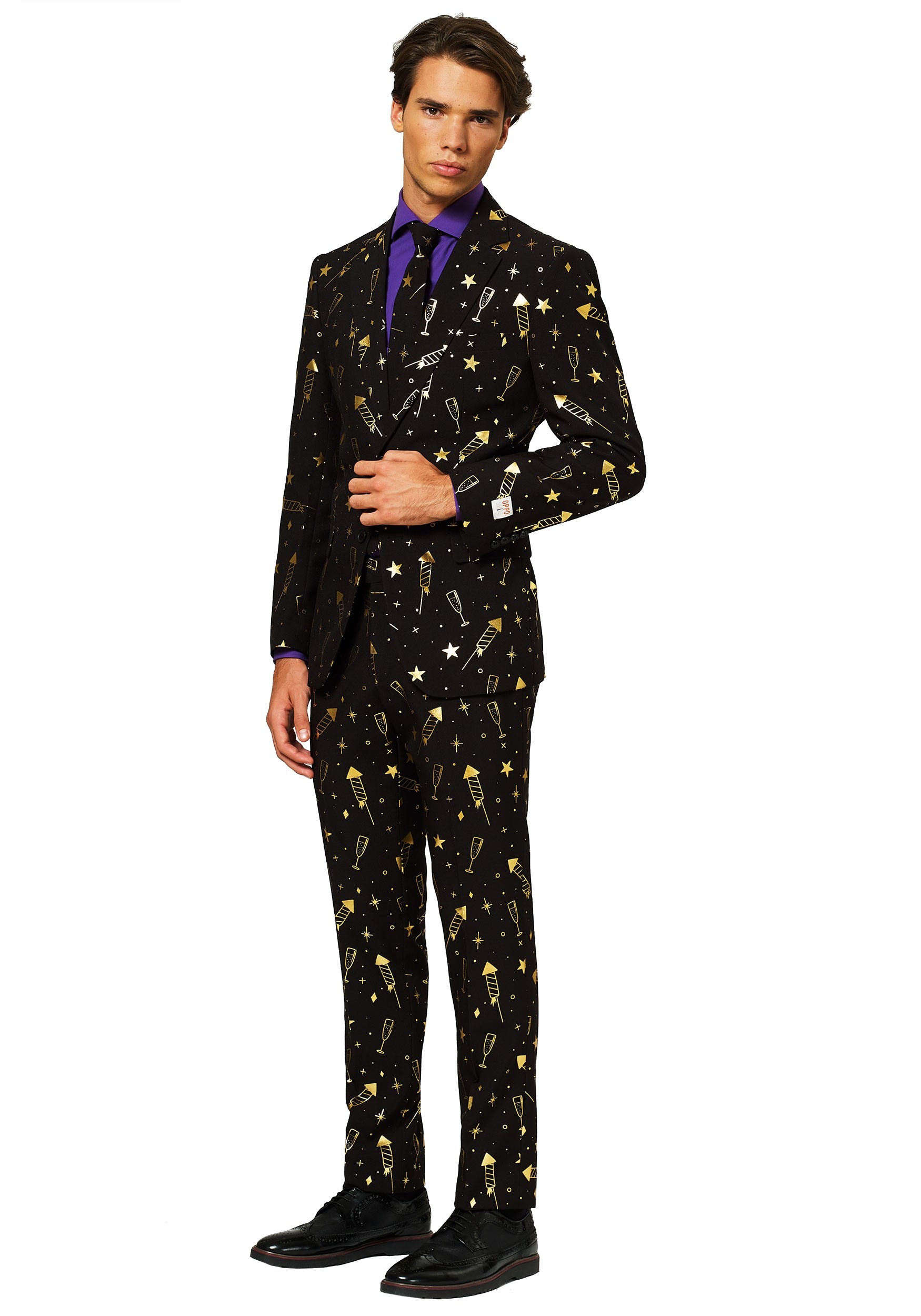 Opposuit Men's Fancy Fireworks Suit