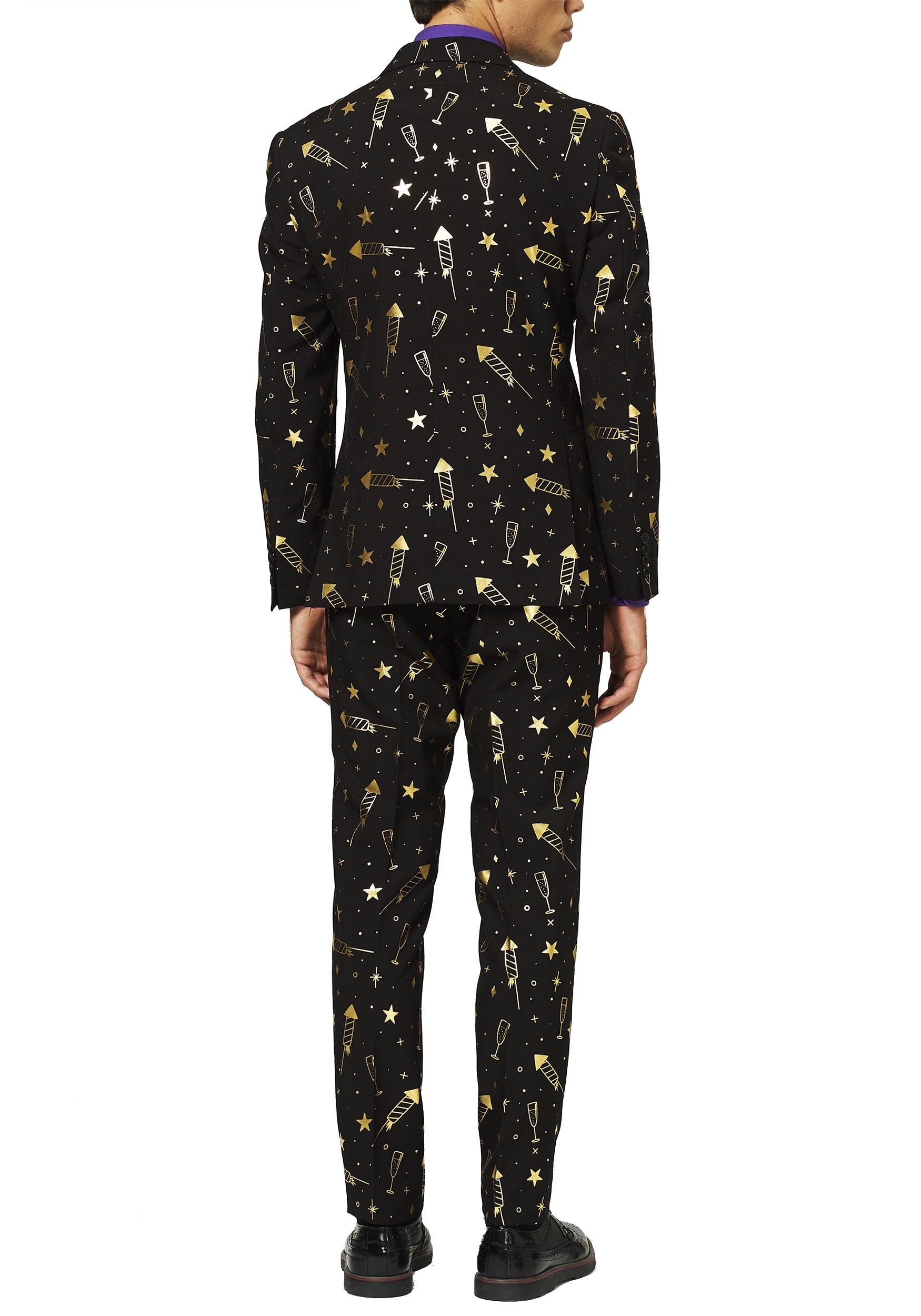 Opposuit Men's Fancy Fireworks Suit