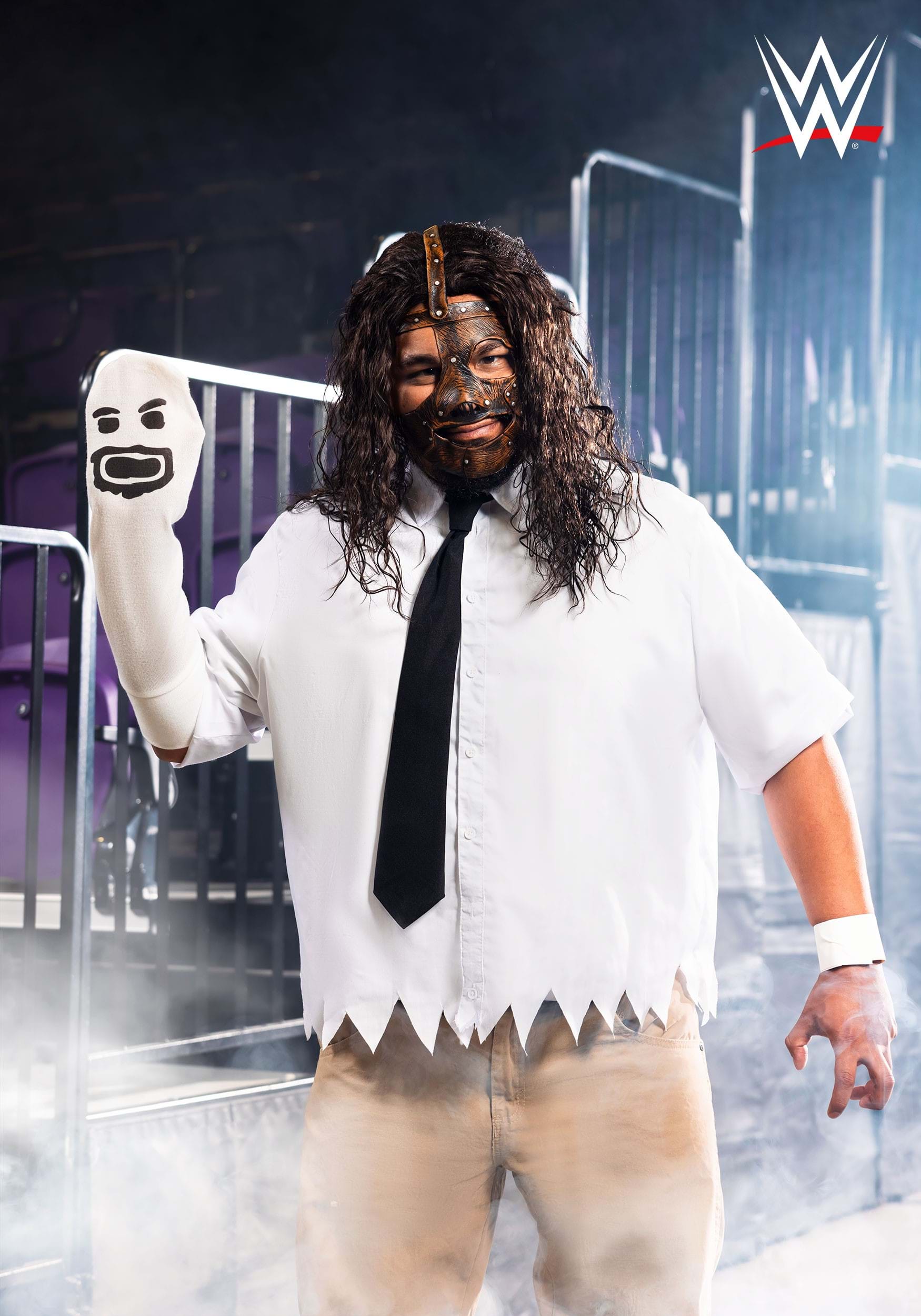 Men's Plus Size WWE Mankind Costume
