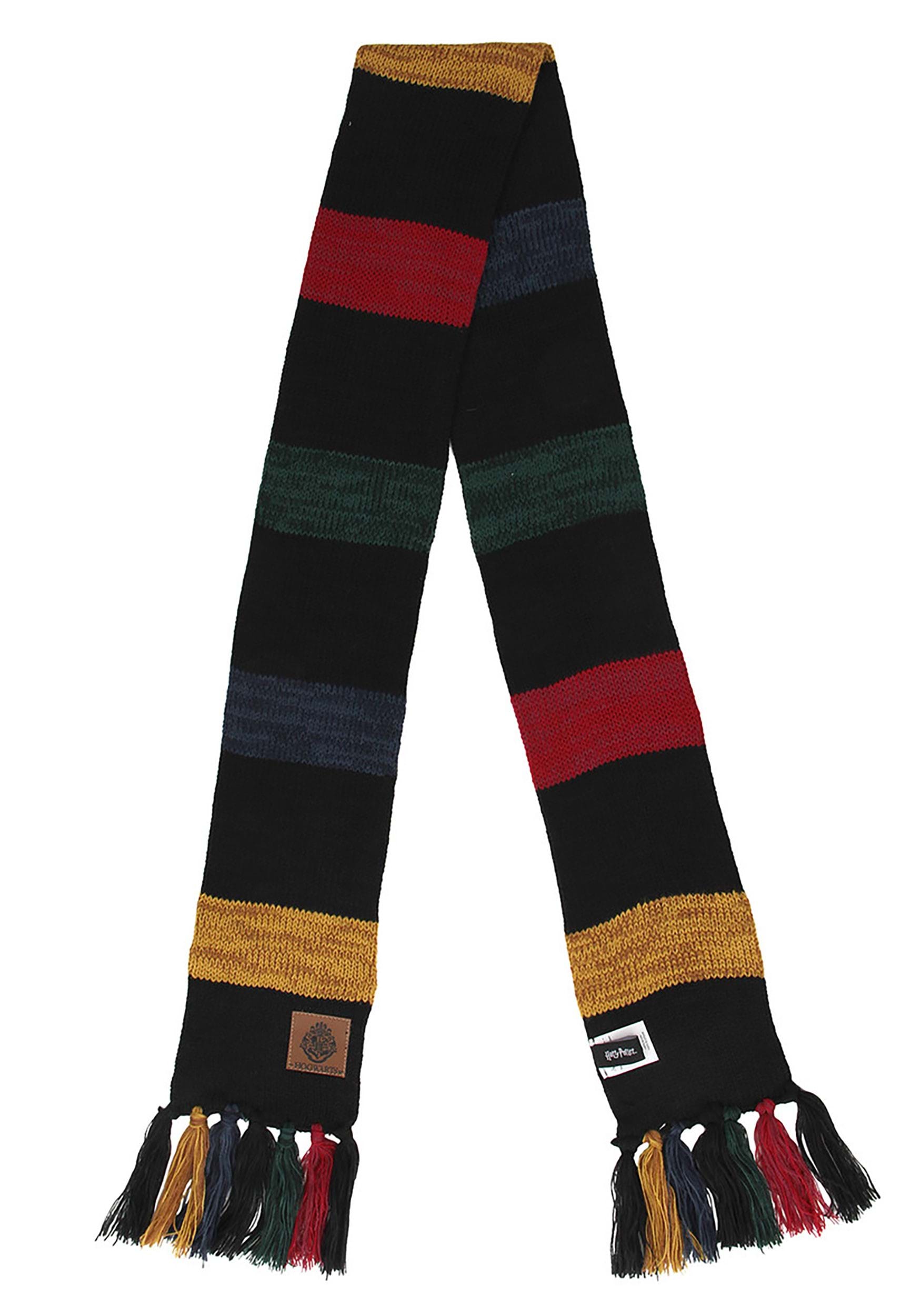 Hogwarts Heathered Knit Scarf for Adults 2 Hogwarts Heathered Knit Scarf for Adults