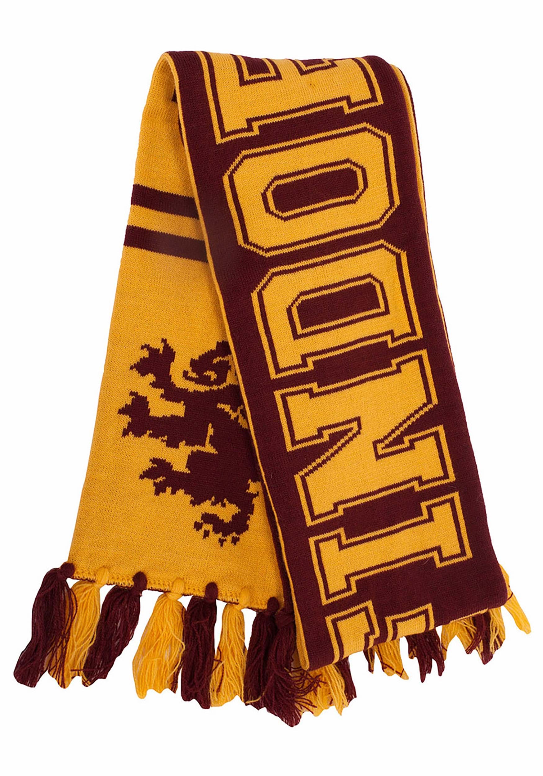 Gryffindor Reversible Knit Scarf