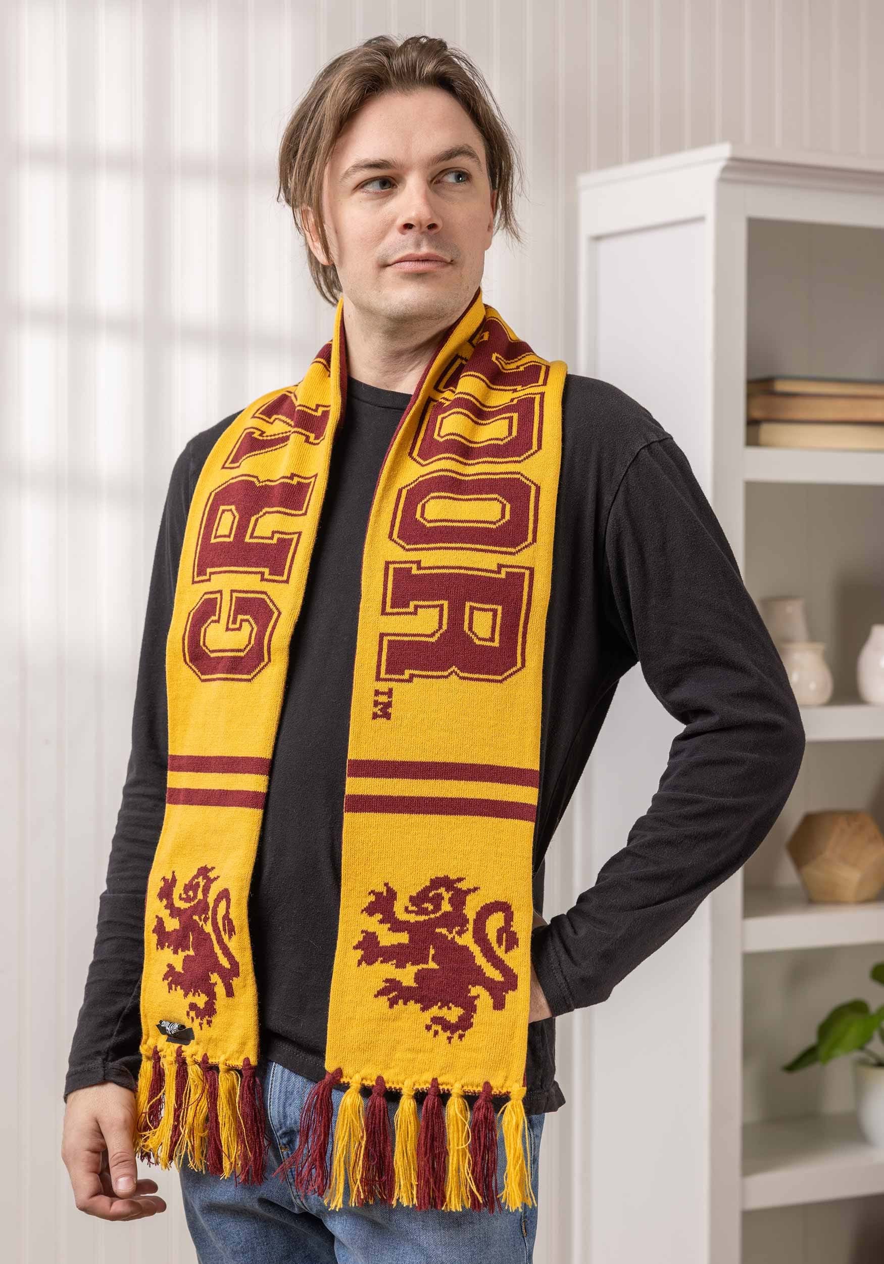 Gryffindor Reversible Knit Scarf