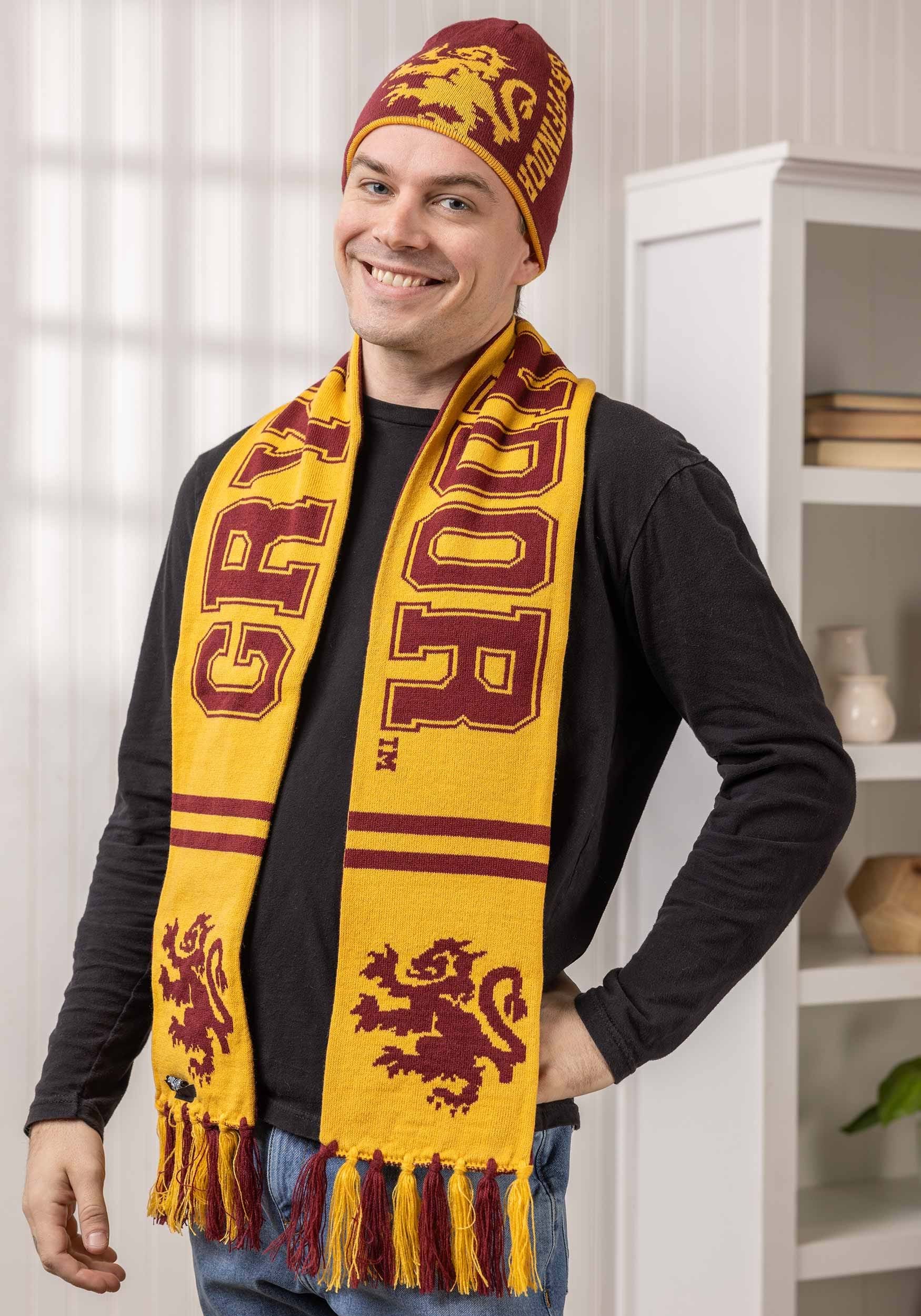 Gryffindor Reversible Knit Scarf