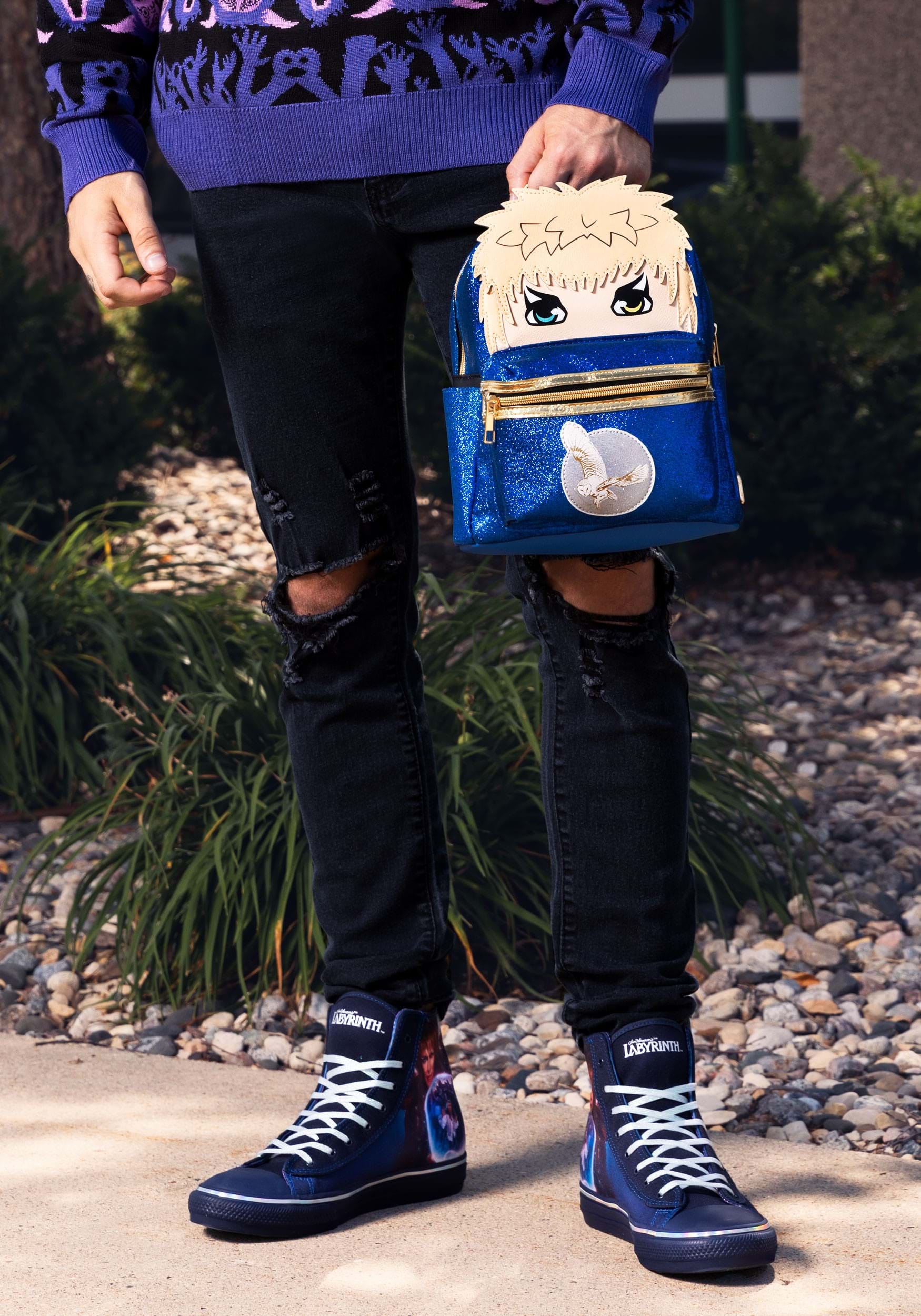 Labyrinth Jareth Goblin King Mini Backpack 2 Labyrinth Jareth Goblin King Mini Backpack