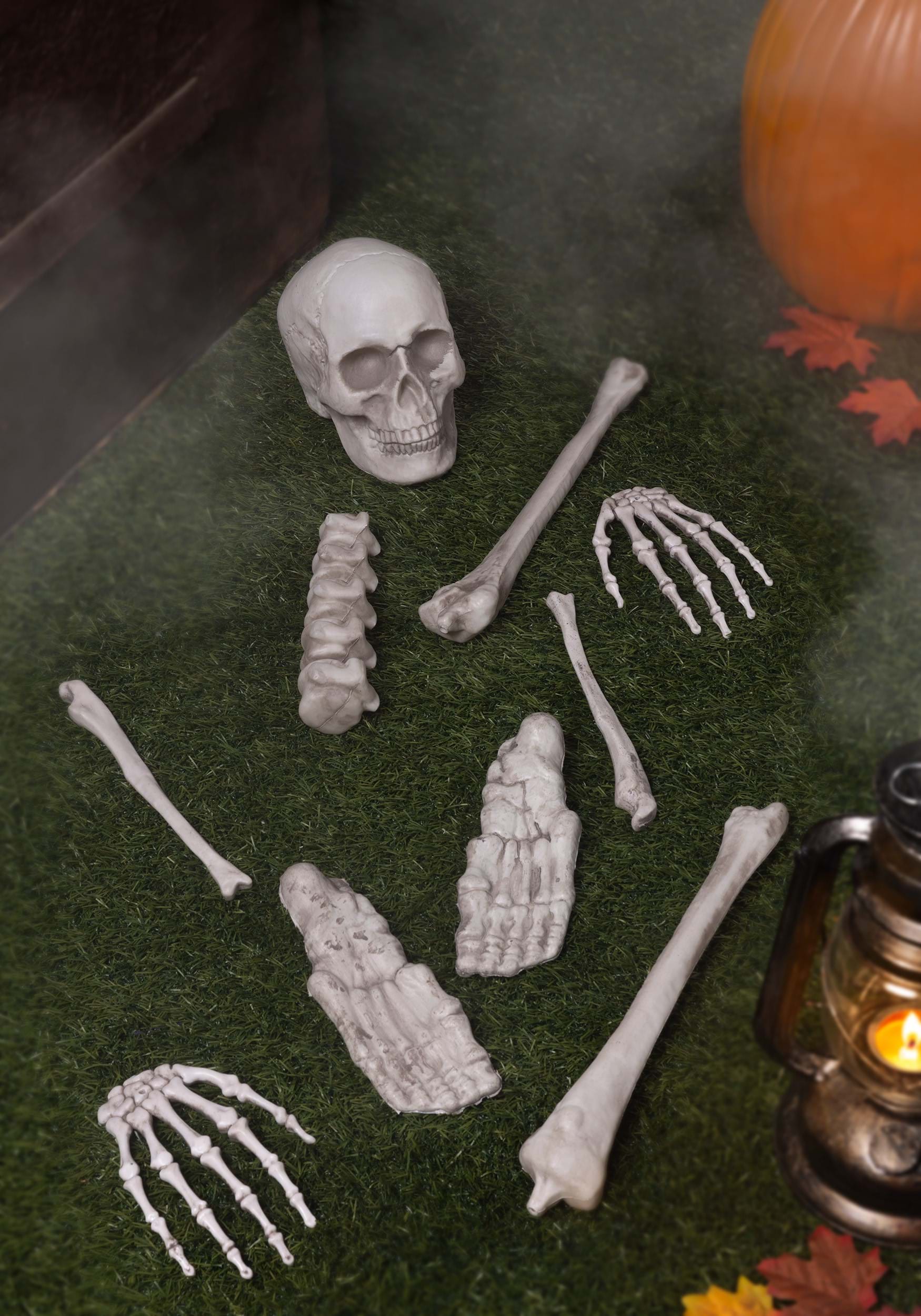 Bag O' Bones Halloween Decoration Set