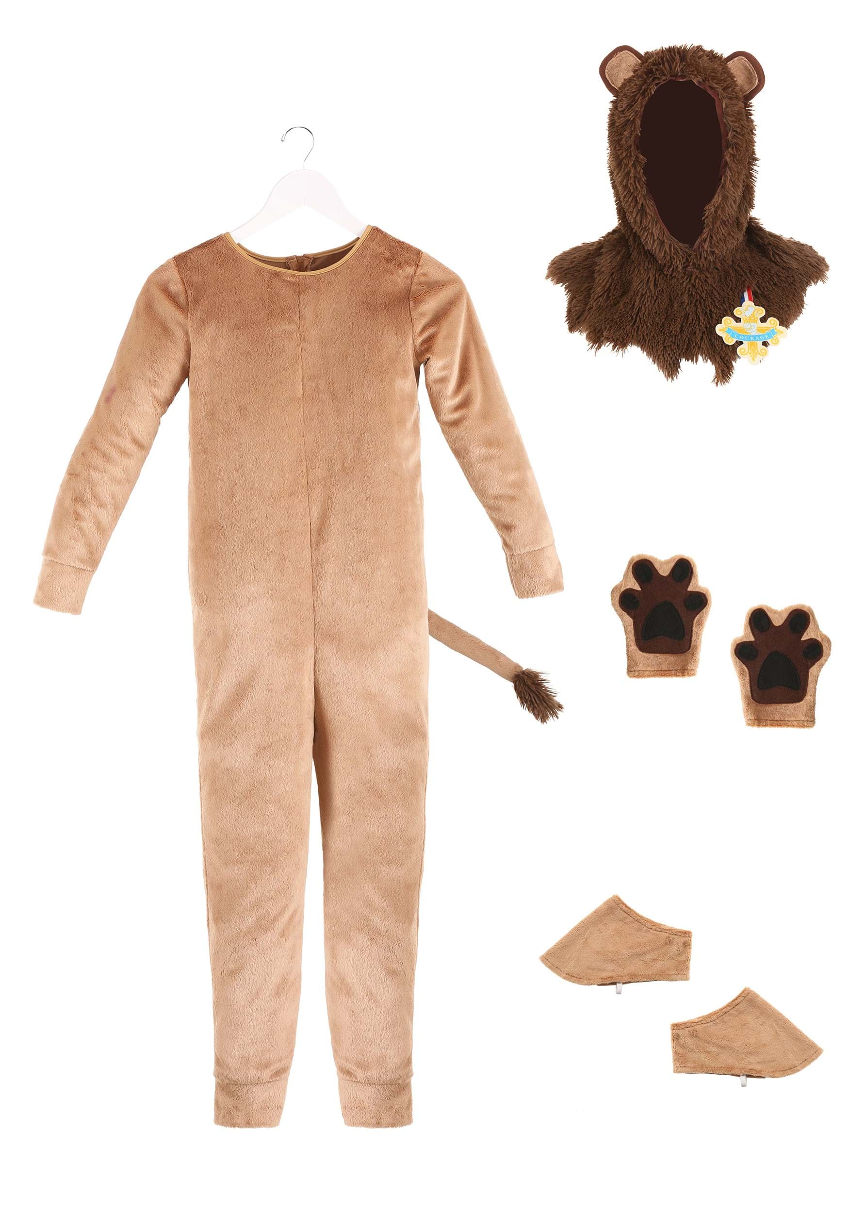 Kids Wizard of Oz Cowardly Lion Costume