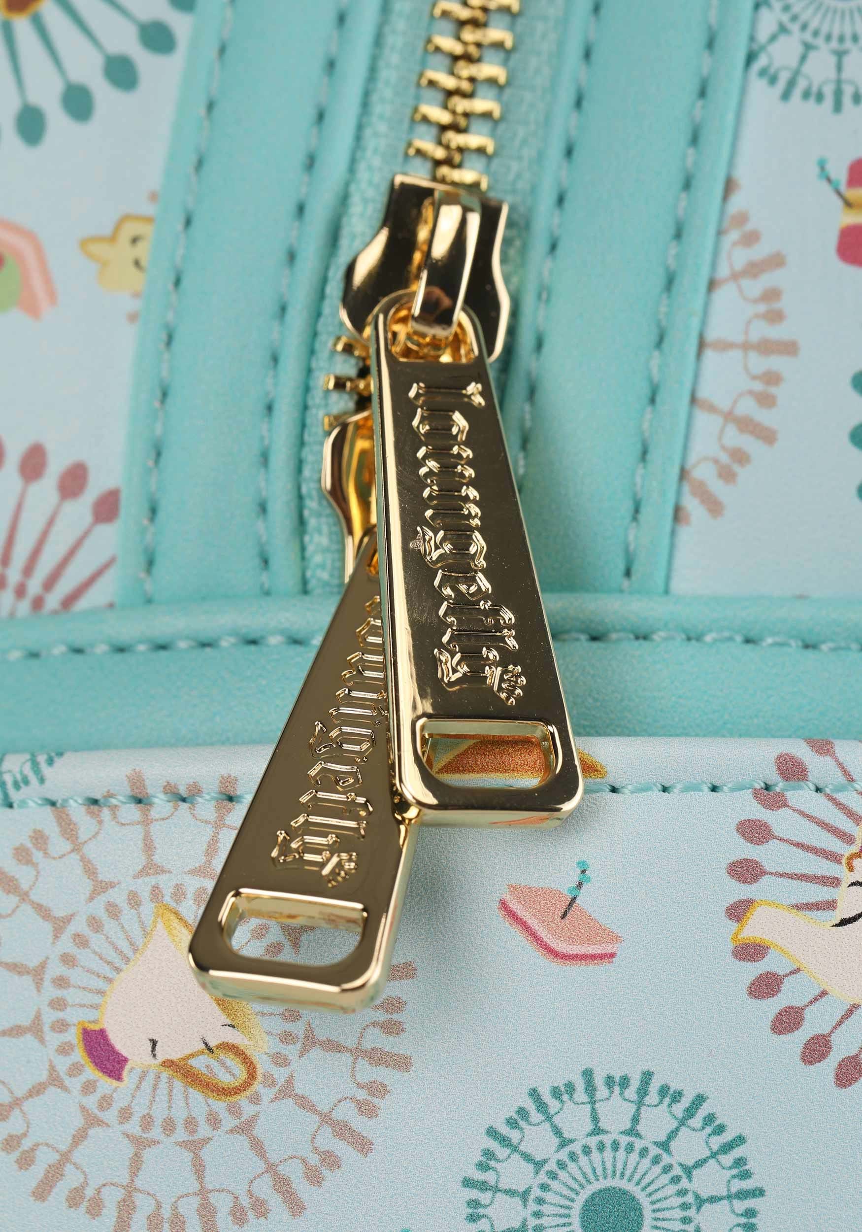 Beauty and the Beast Be Our Guest Loungefly Mini Backpack