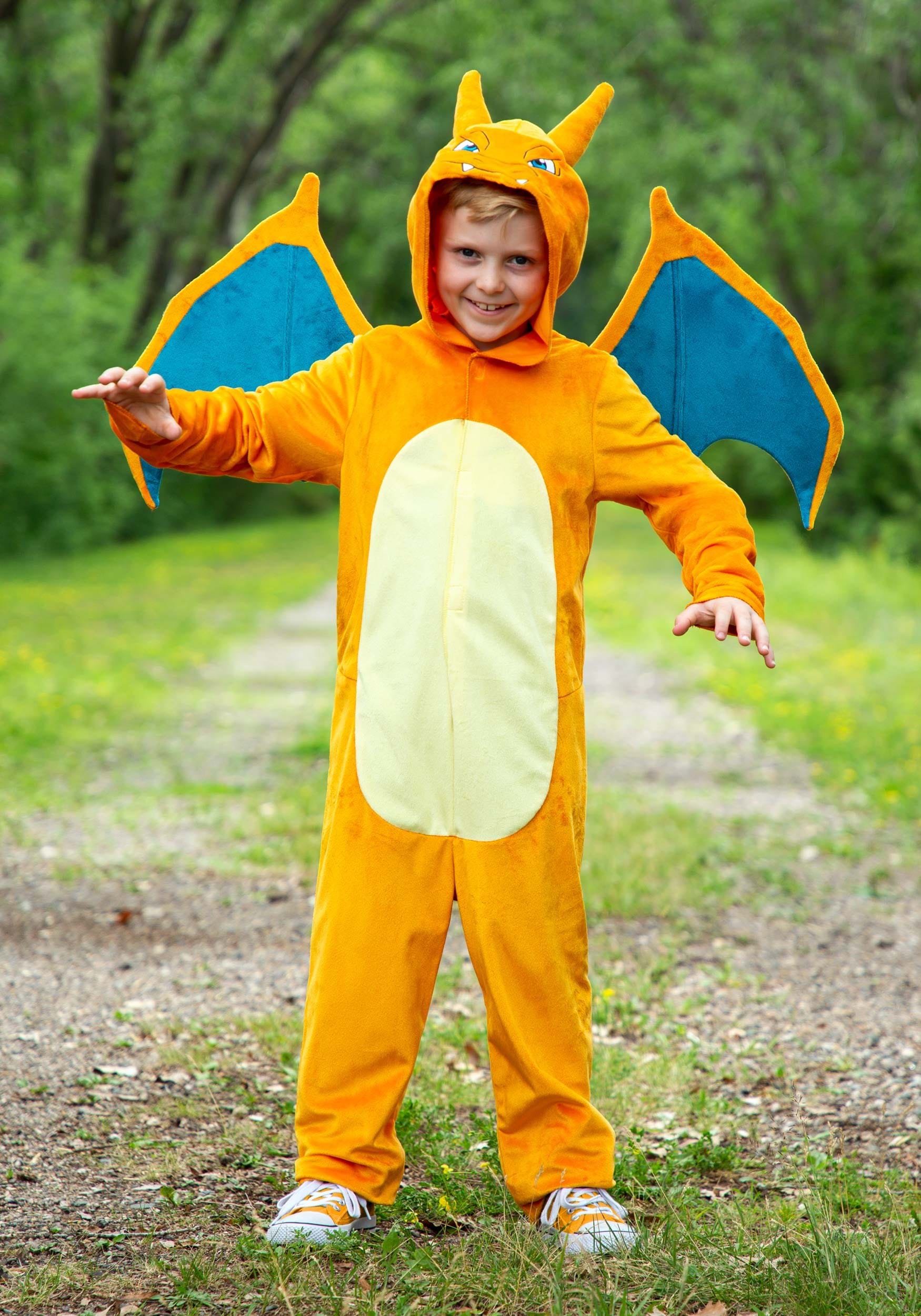 Pok茅mon Charizard Deluxe Kid's Costume 1 Pok茅mon Charizard Deluxe Kid's Costume