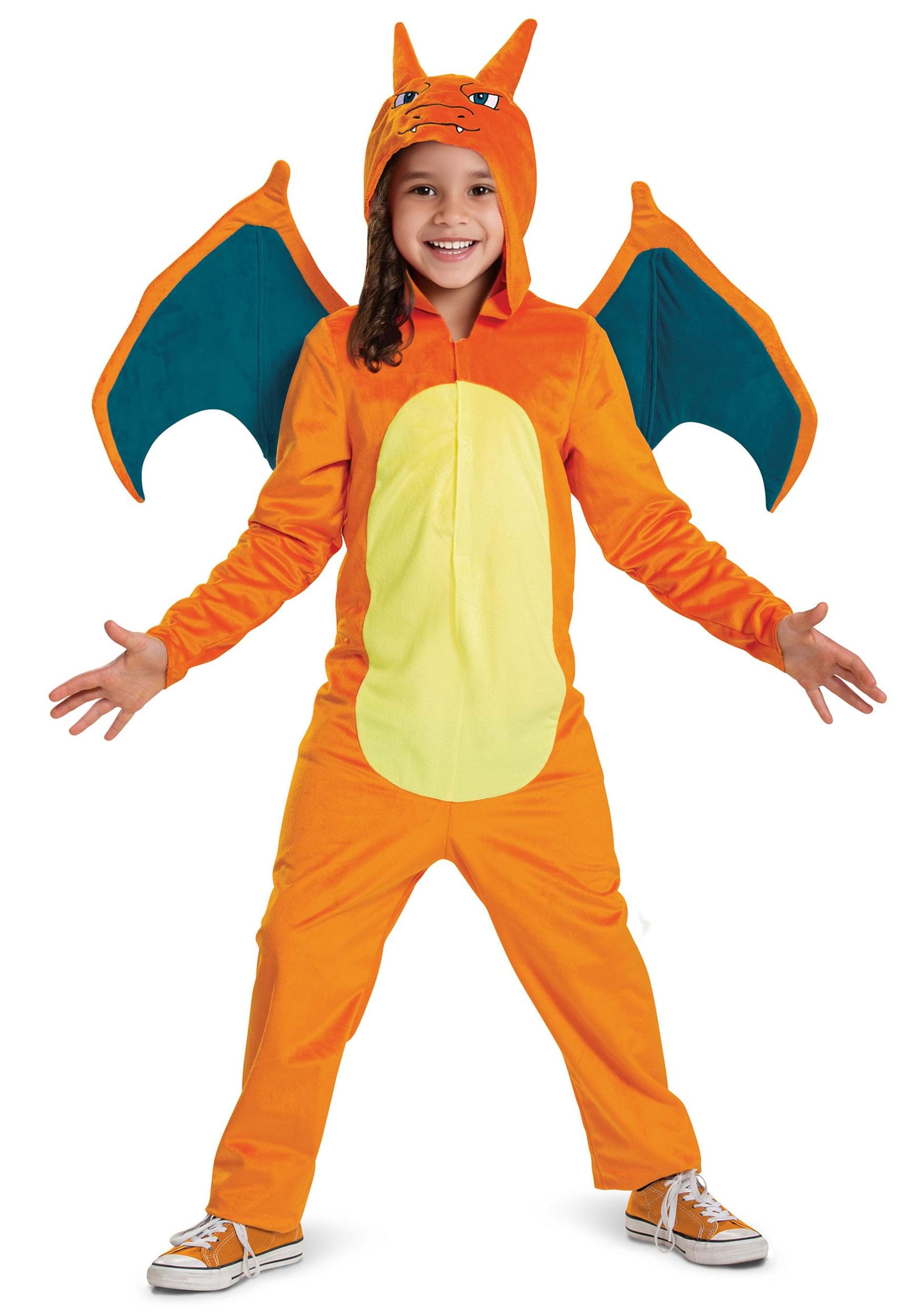 Pok茅mon Charizard Deluxe Kid's Costume 4 Pok茅mon Charizard Deluxe Kid's Costume