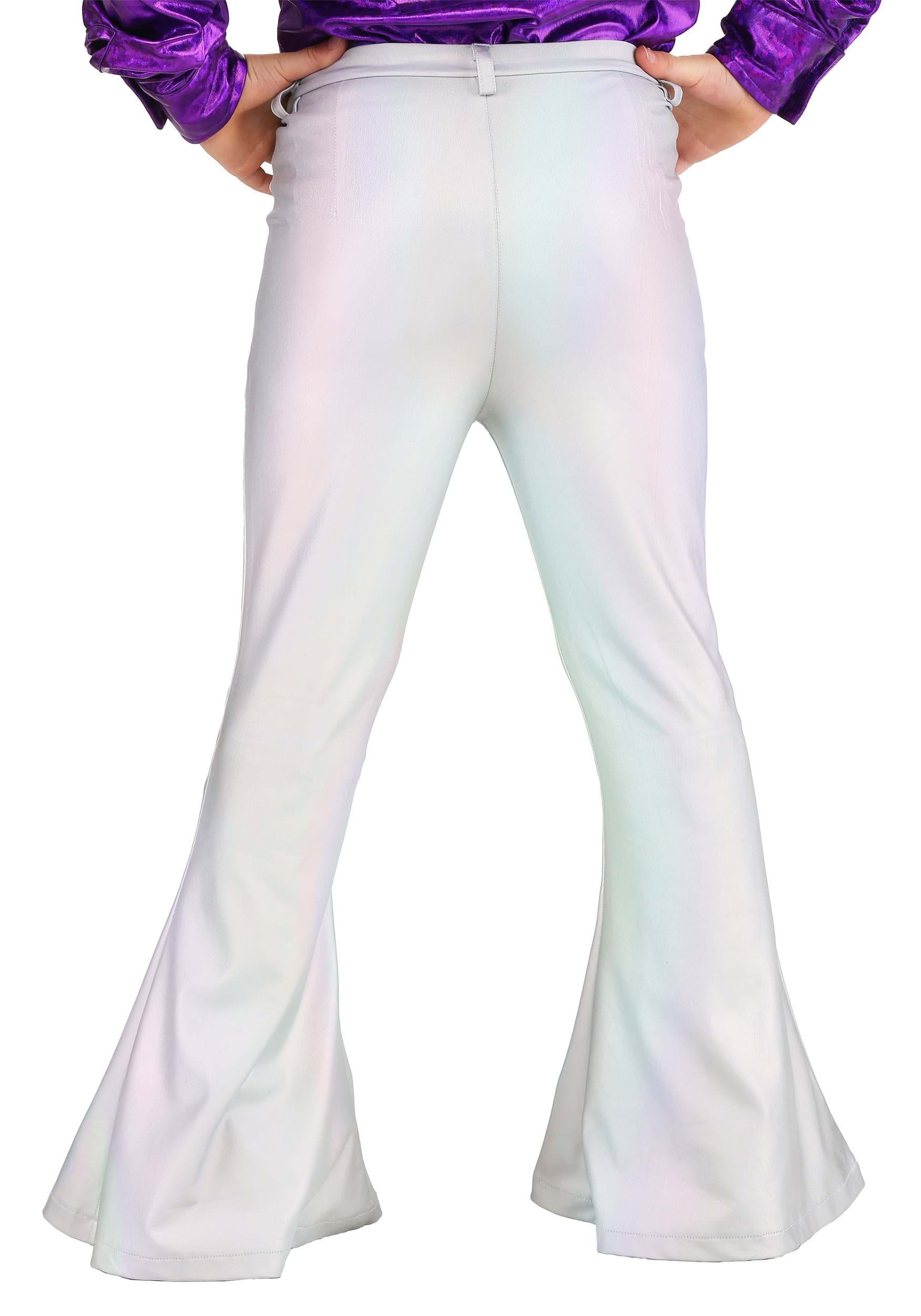 Holographic Disco Pants for Kids