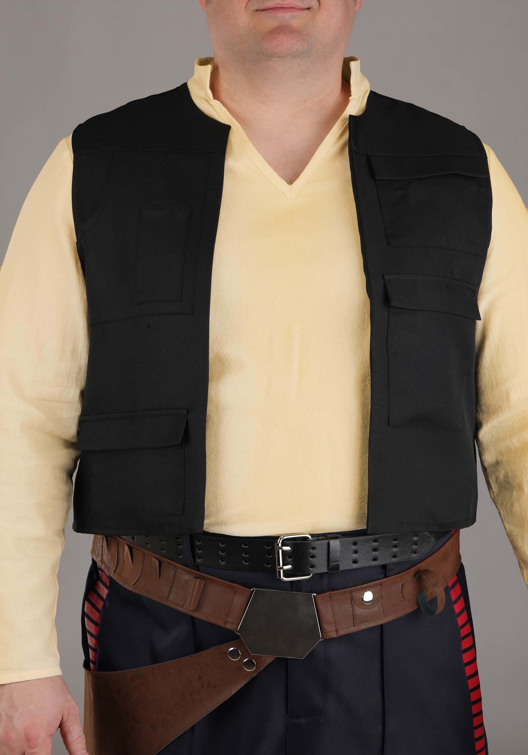 Plus Size Men's Deluxe Star Wars Han Solo Costume