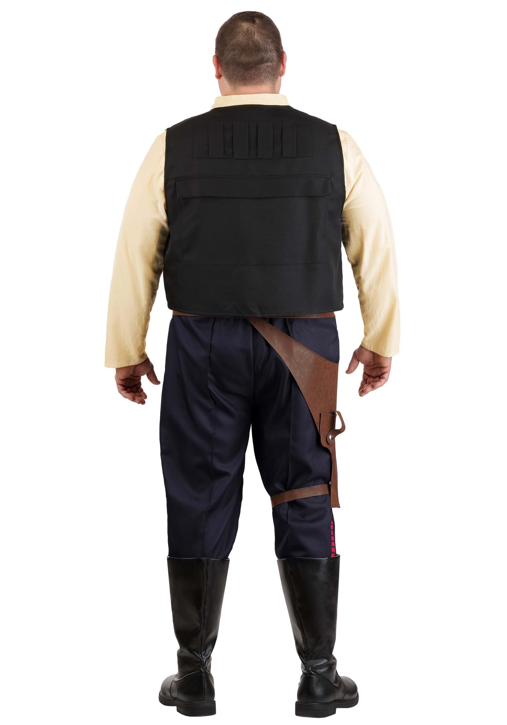 Plus Size Men's Deluxe Star Wars Han Solo Costume