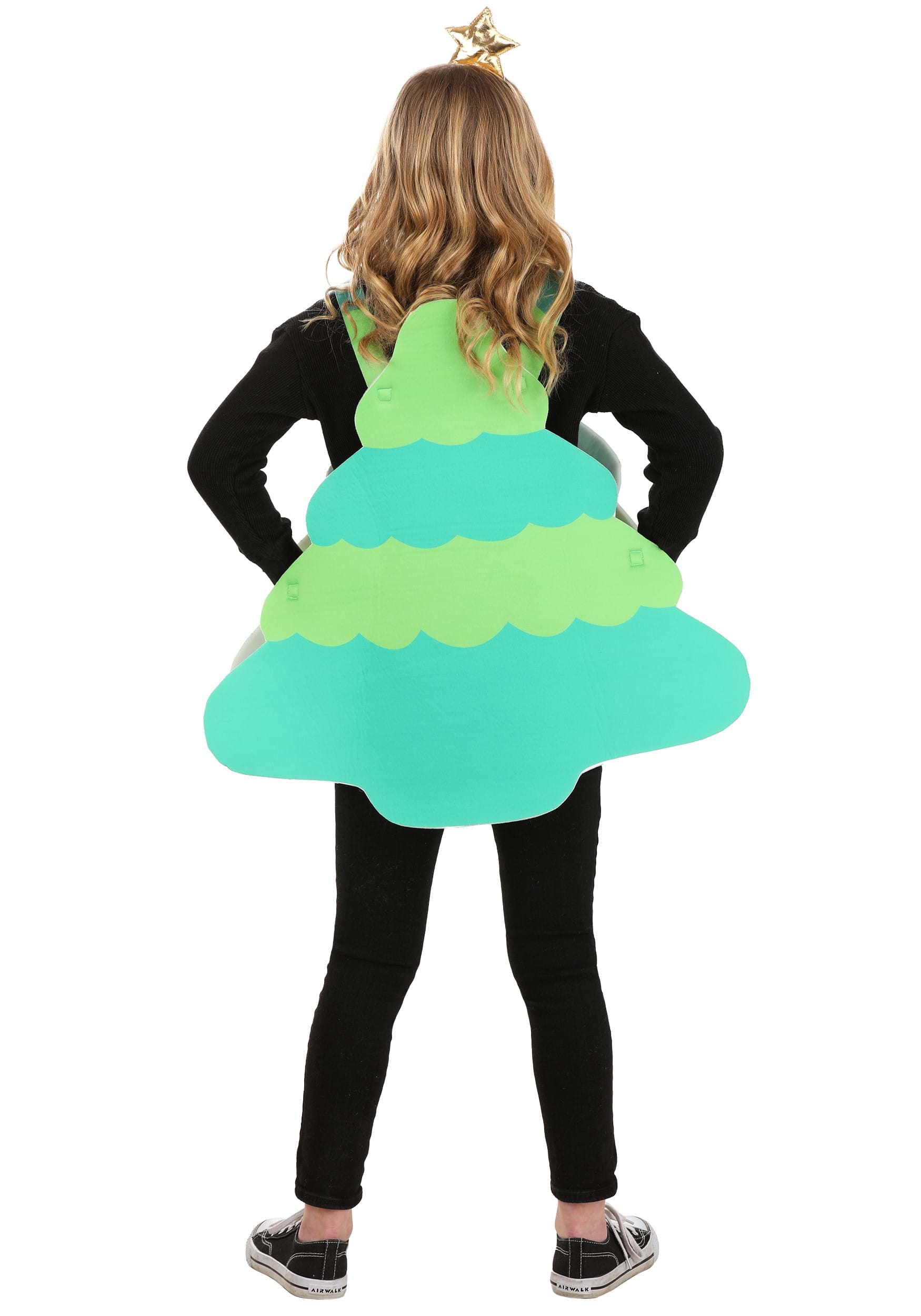 Kid's Green Christmas Tree Costume