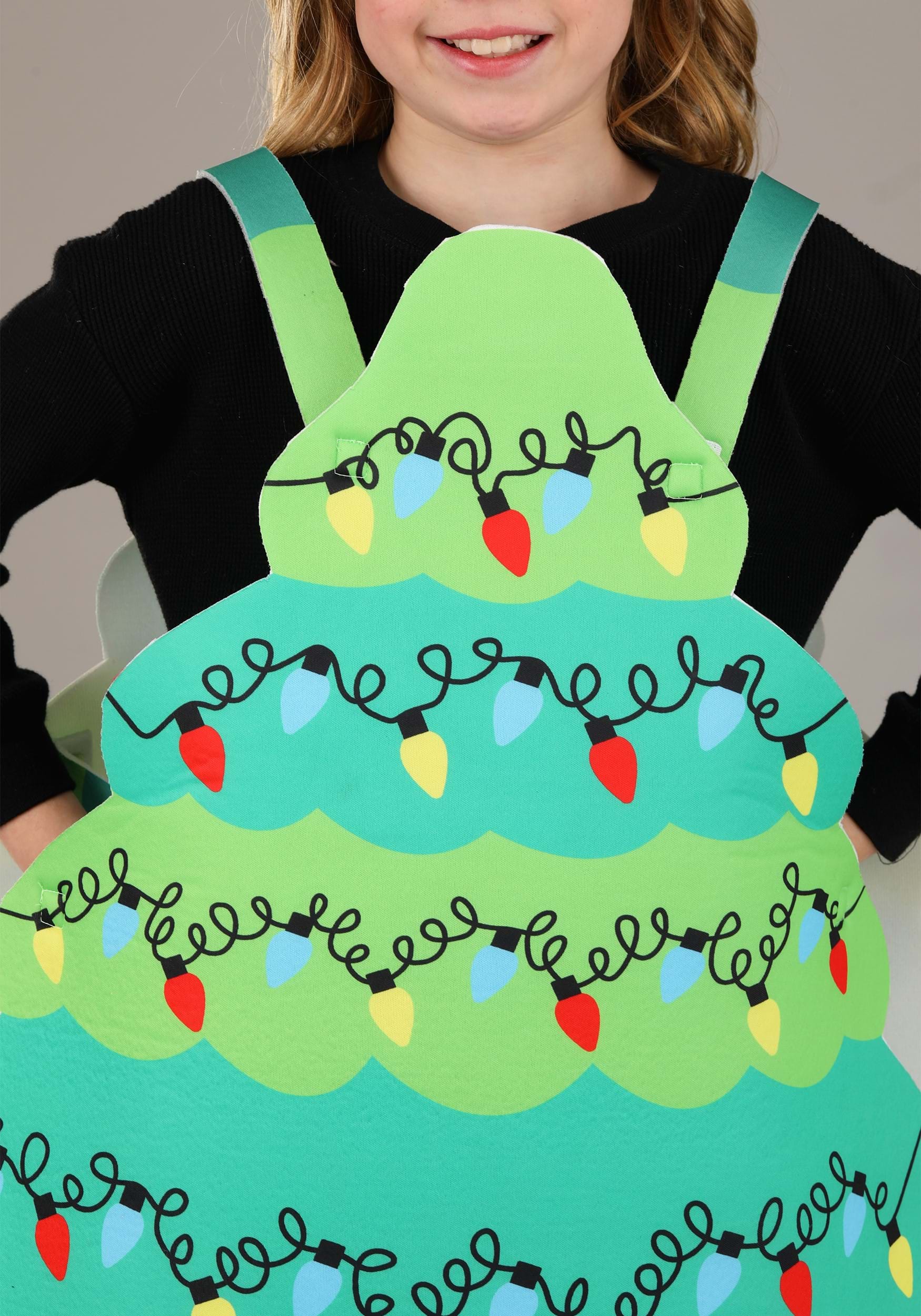Kid's Green Christmas Tree Costume