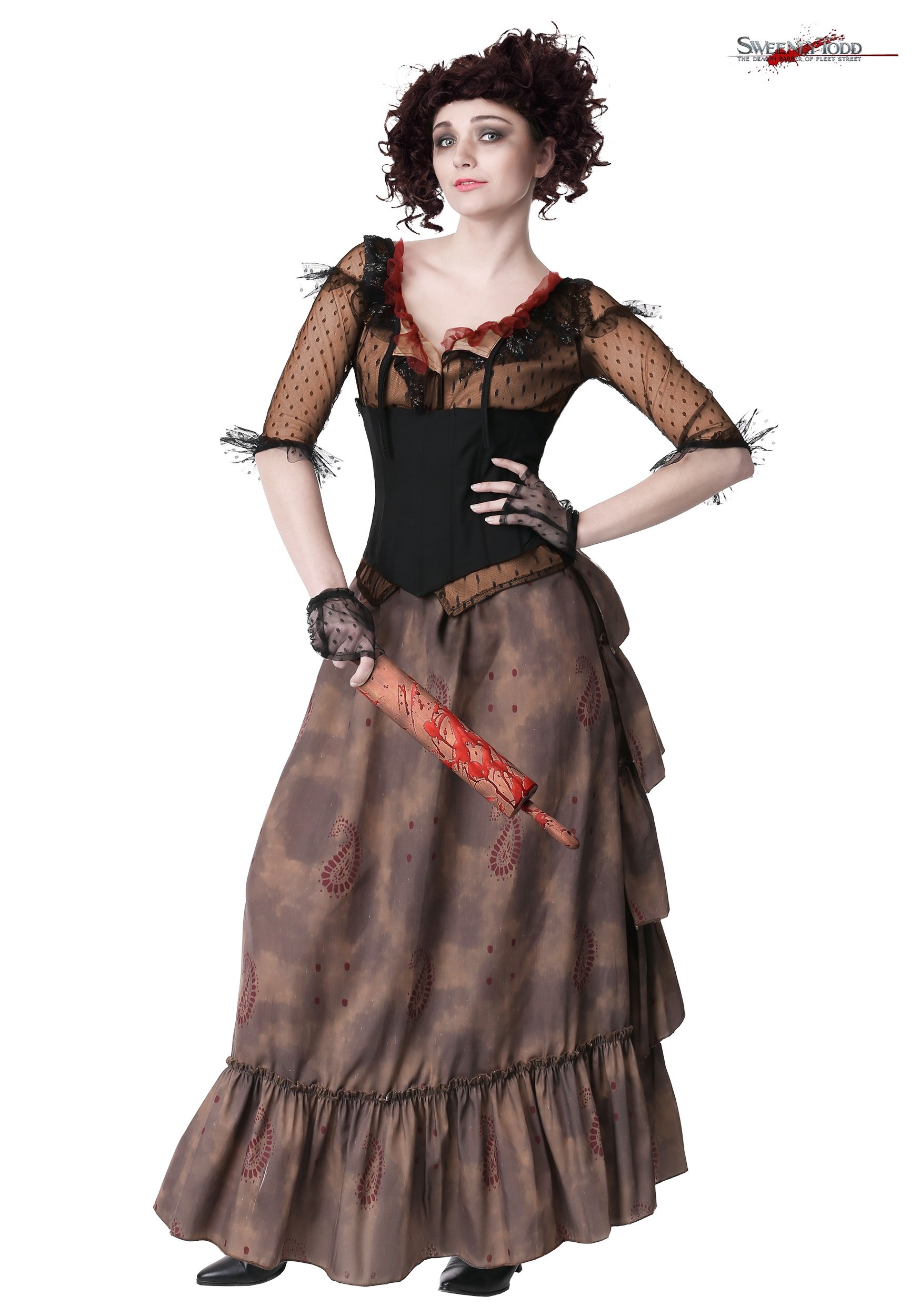 Sweeney Todd's Plus Size Mrs. Lovett Costume