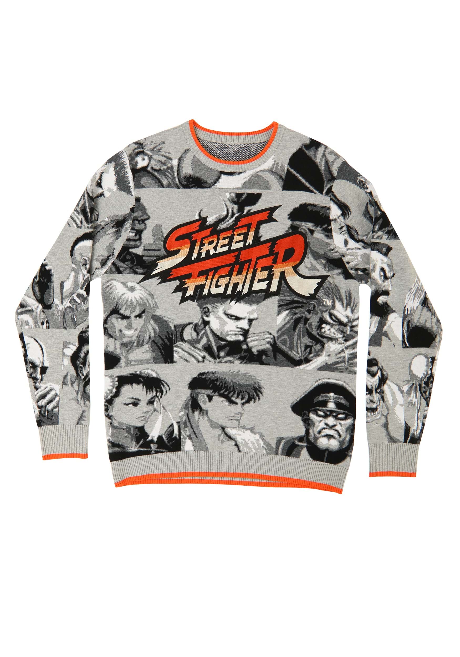 Street Fighter Sweater for Adults