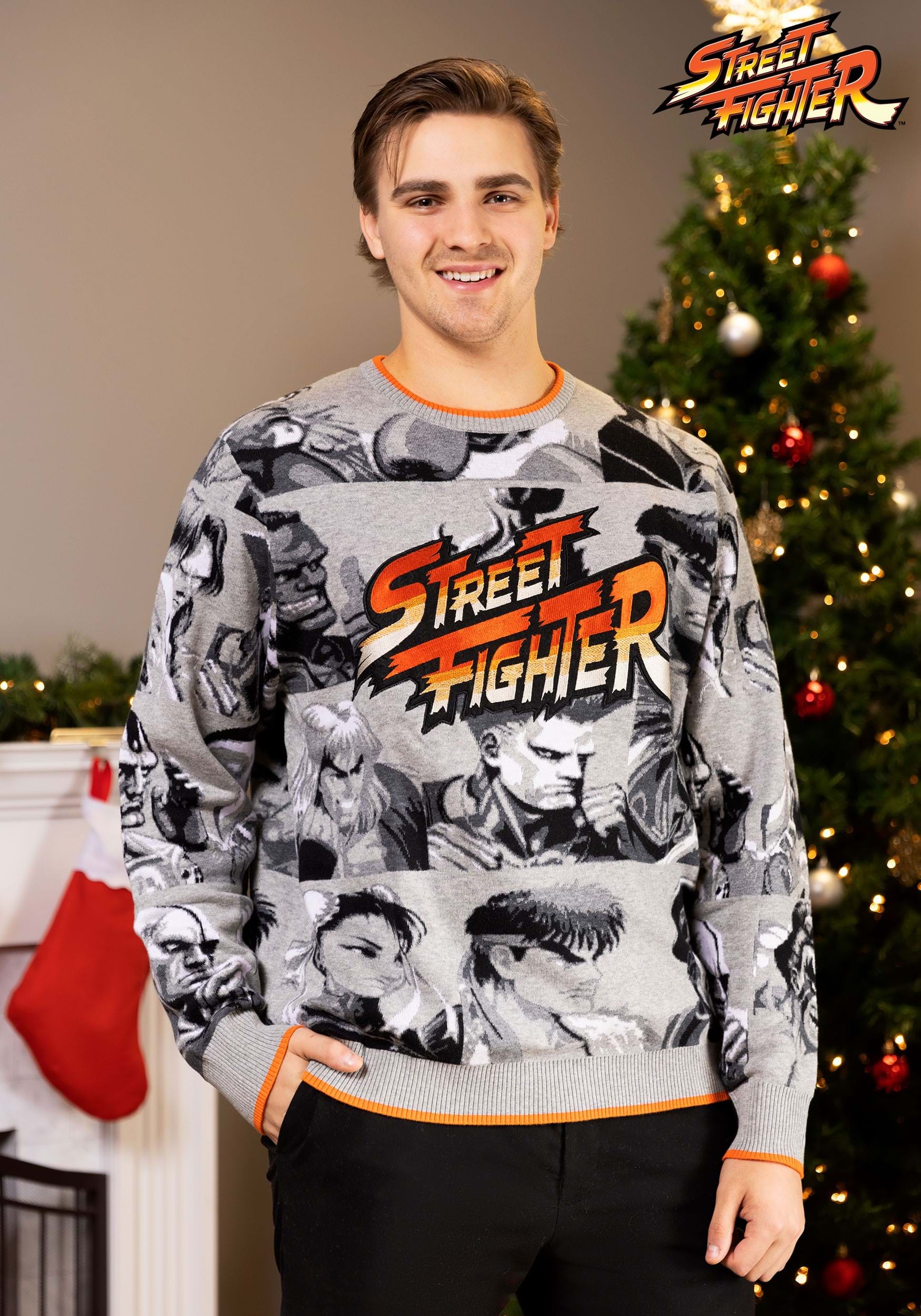 Street Fighter Sweater for Adults