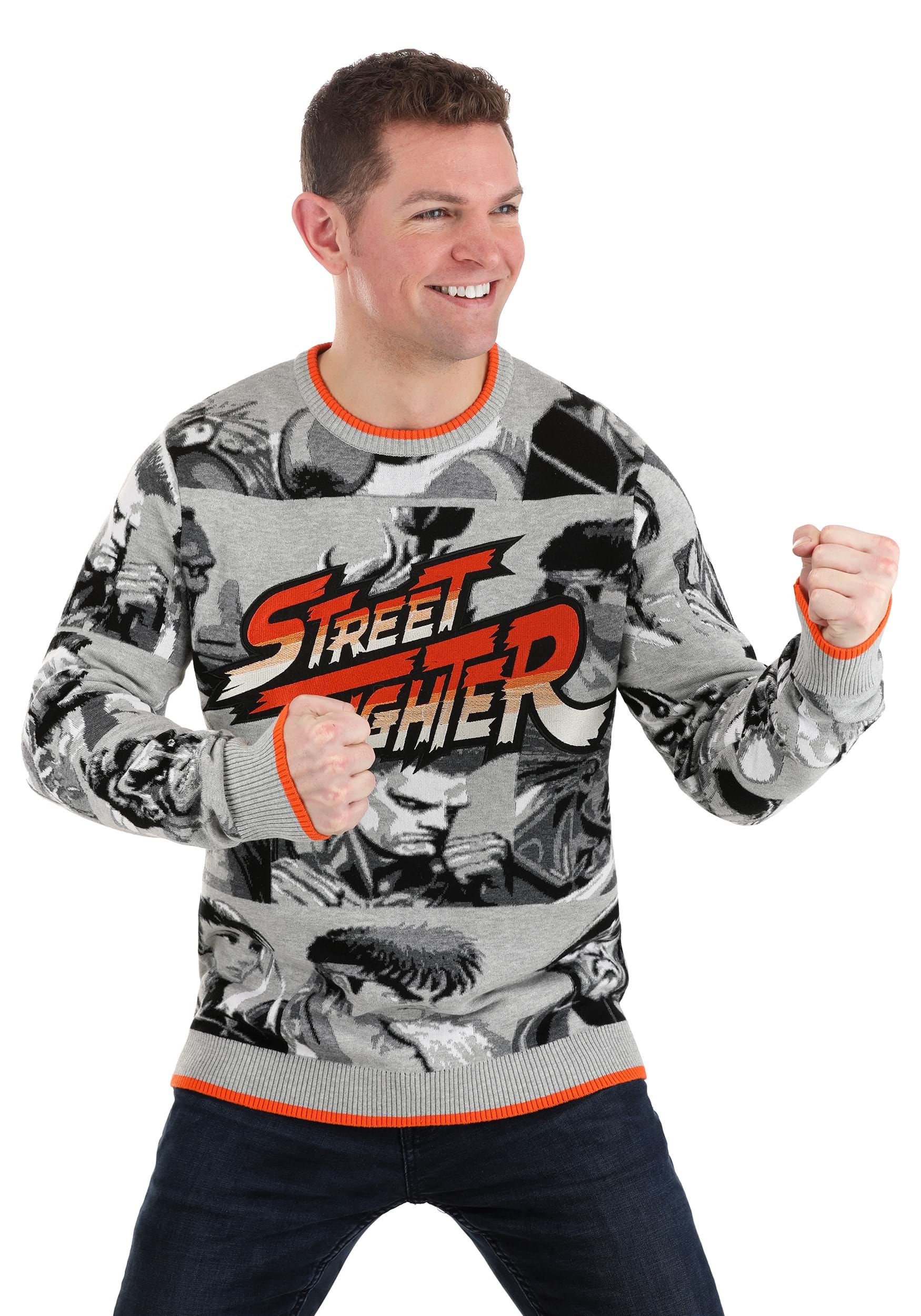 Street Fighter Sweater for Adults