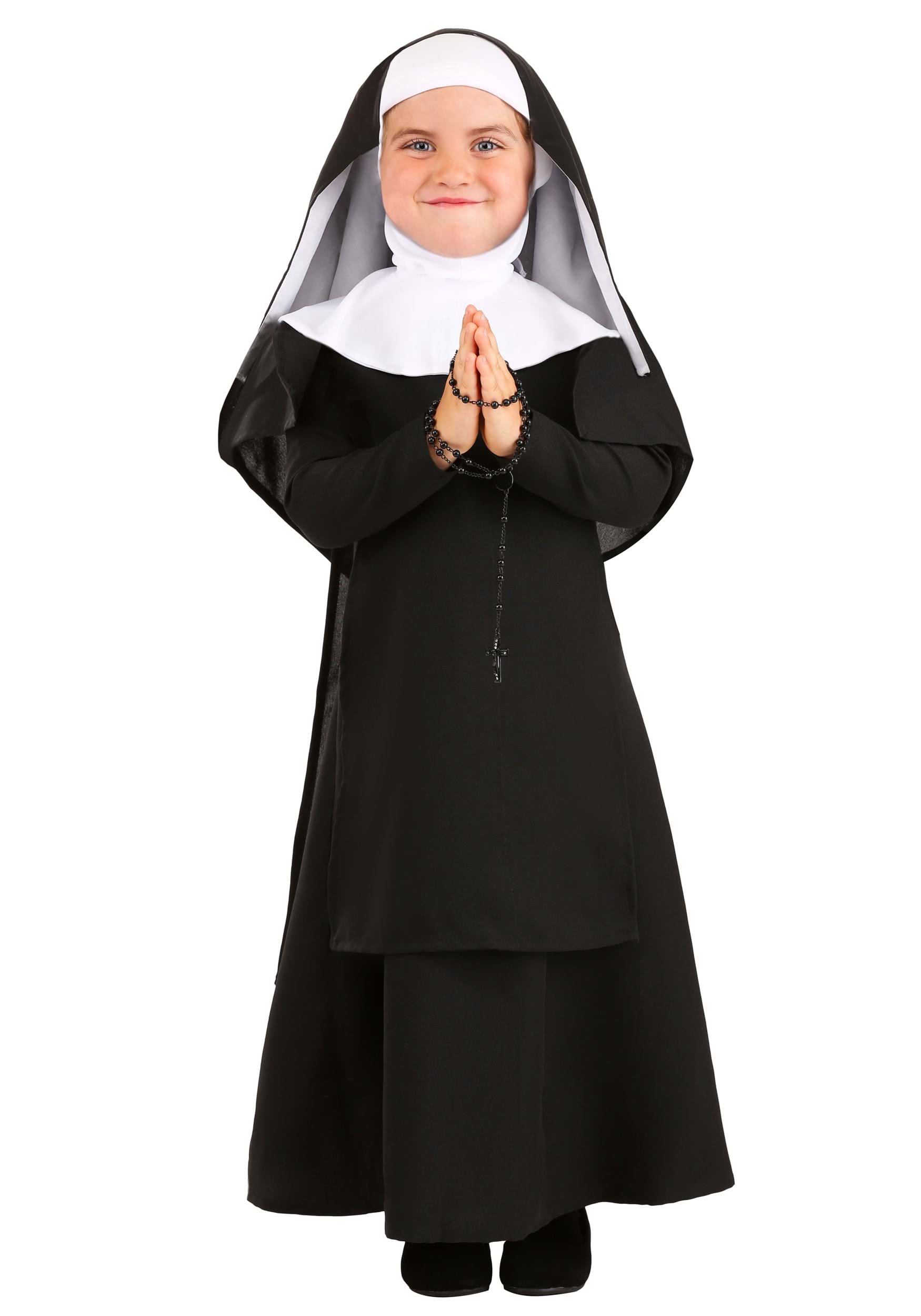 Deluxe Nun Toddler Costume
