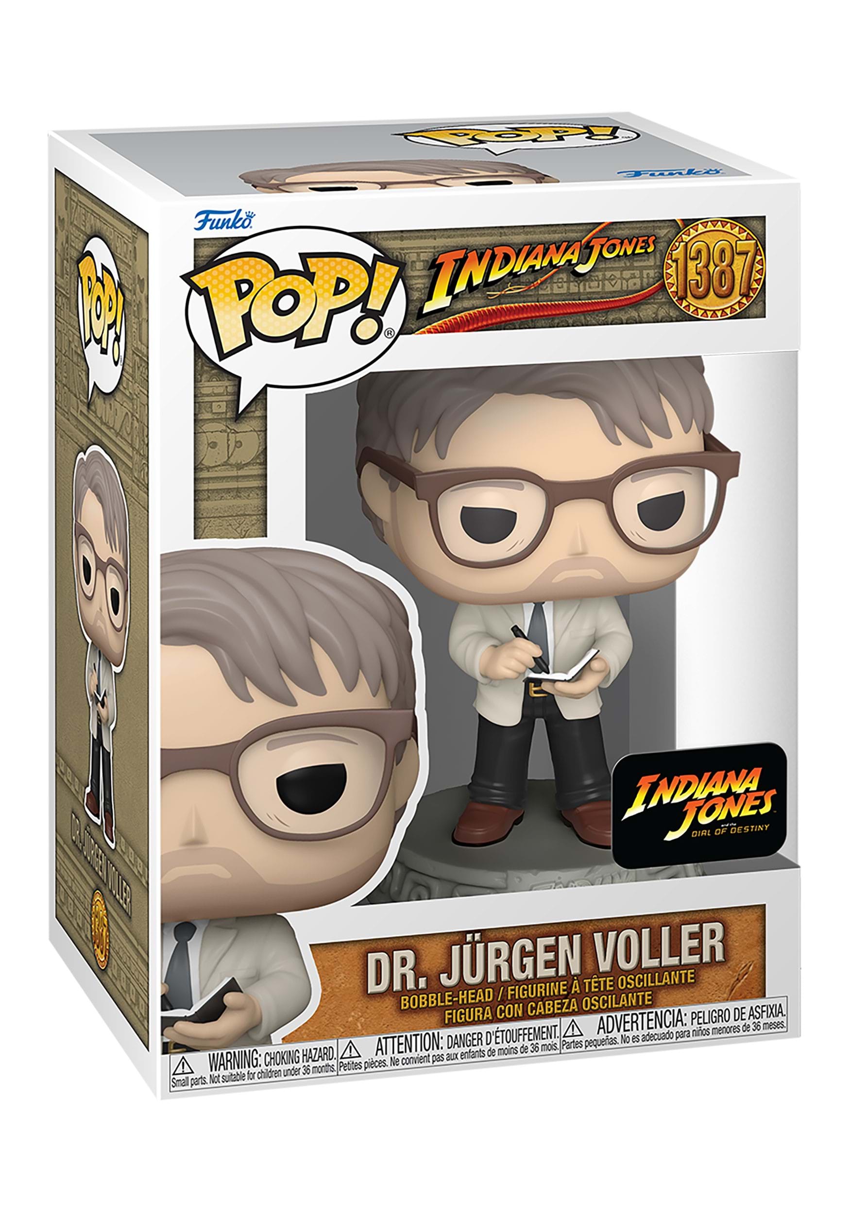 POP! Movies: Indiana Jones Dial of Destiny - Dr. Jurgen Voller Vinyl Figure