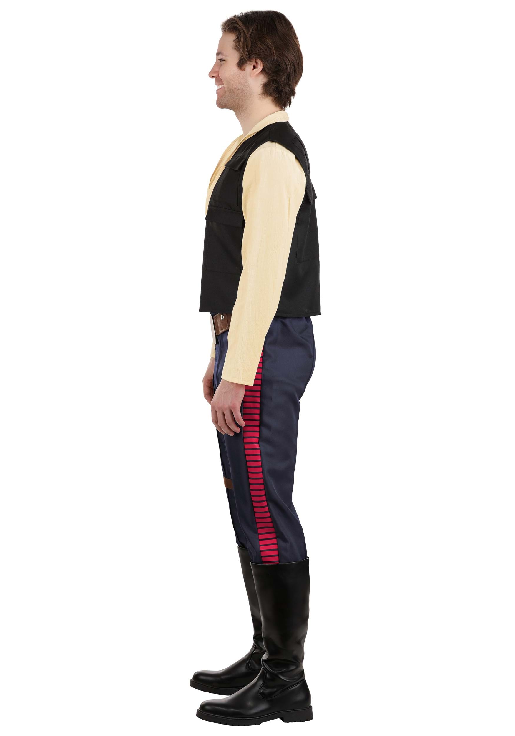 Deluxe Star Wars Han Solo Costume for Men 11 Deluxe Star Wars Han Solo Costume for Men