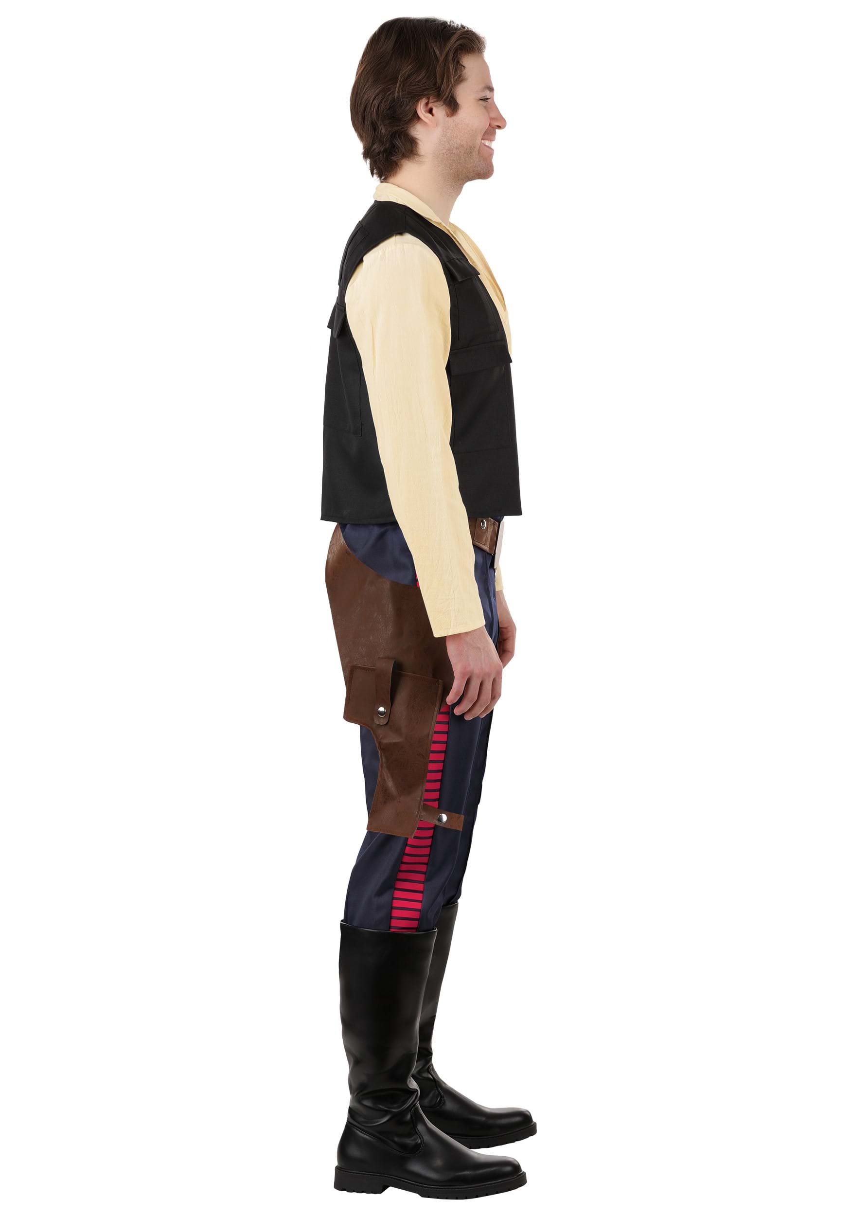 Deluxe Star Wars Han Solo Costume for Men 12 Deluxe Star Wars Han Solo Costume for Men