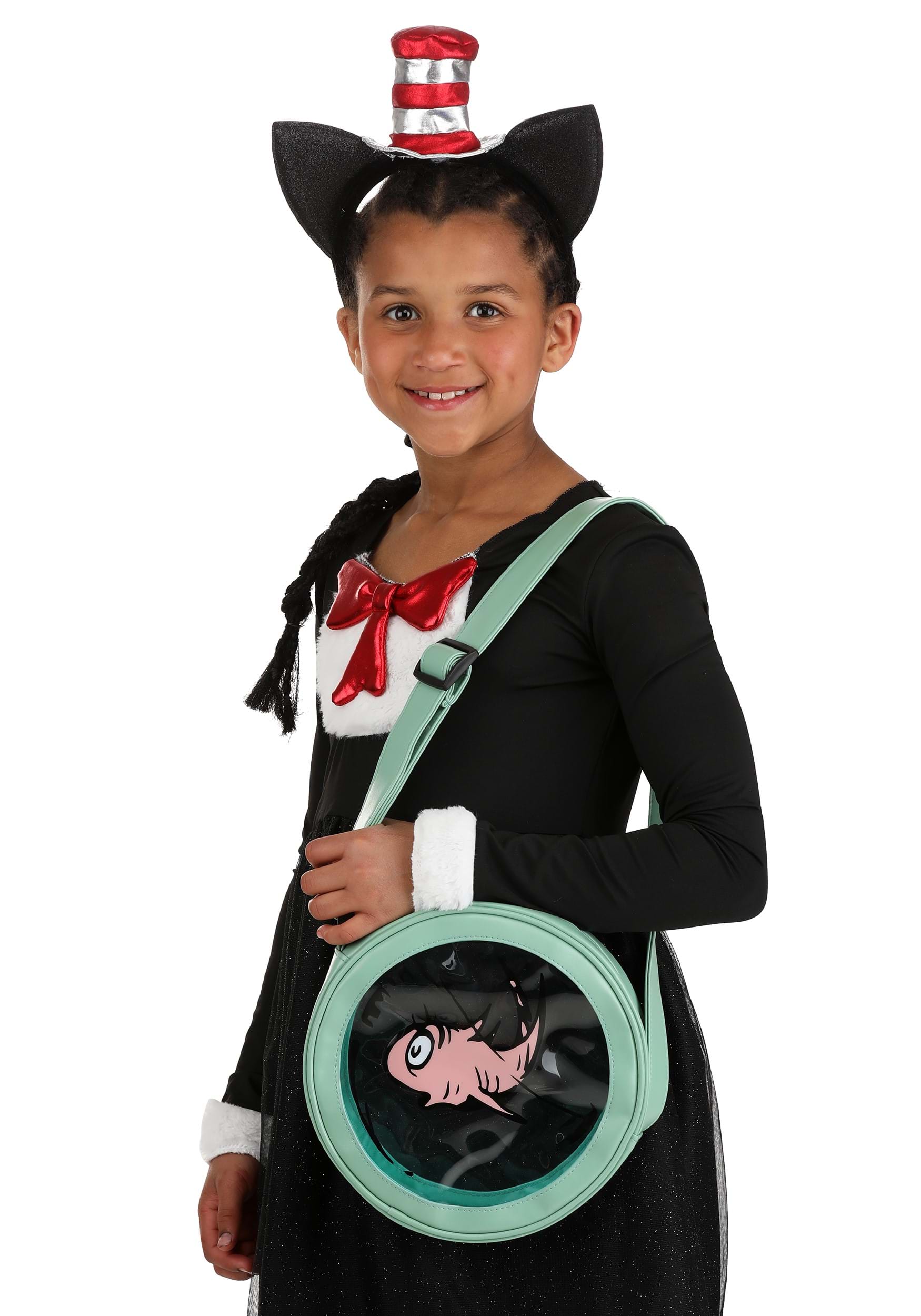 Cat in the Hat Fish Companion Costume Purse