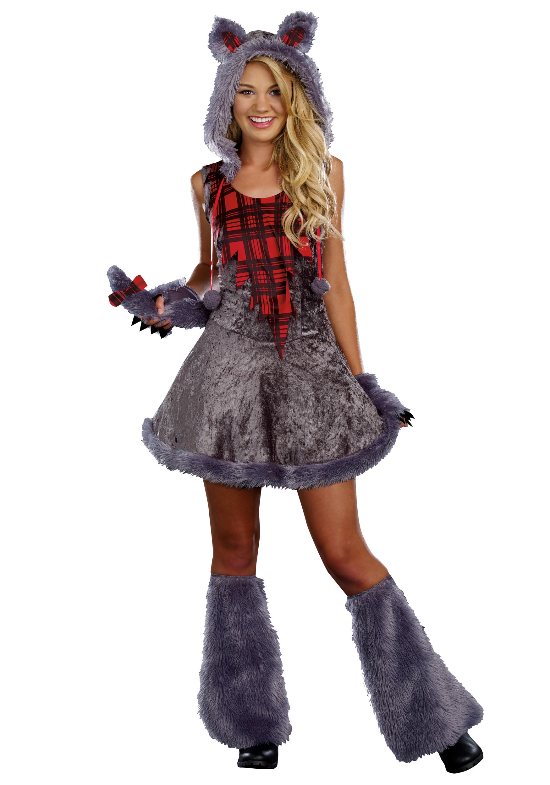 Teen Full Moon Sassy Werewolf Costume 1 Teen Full Moon Sassy Werewolf Costume