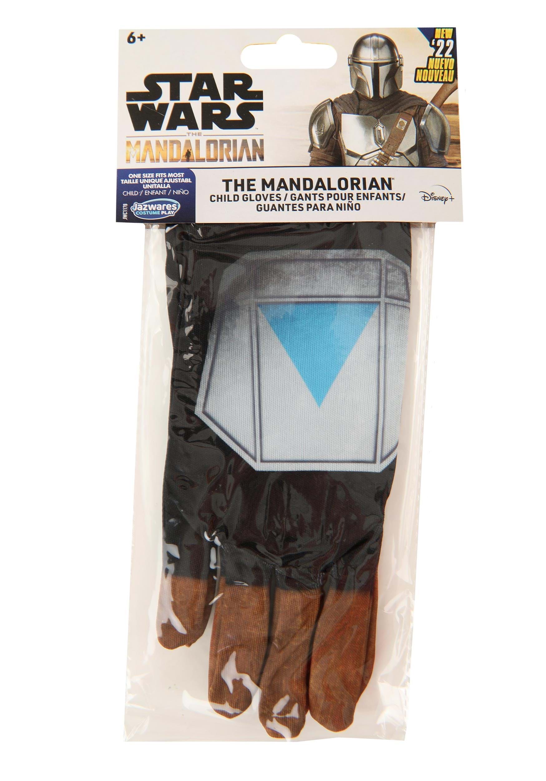 Star Wars The Mandalorian Kid's Costume Gloves 2 Star Wars The Mandalorian Kid's Costume Gloves