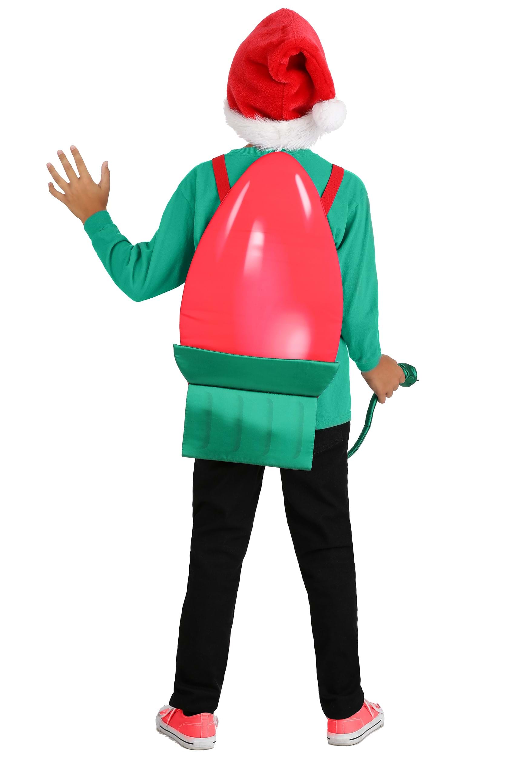 Kid's Christmas Light Bulb Costume 2 Kid's Christmas Light Bulb Costume