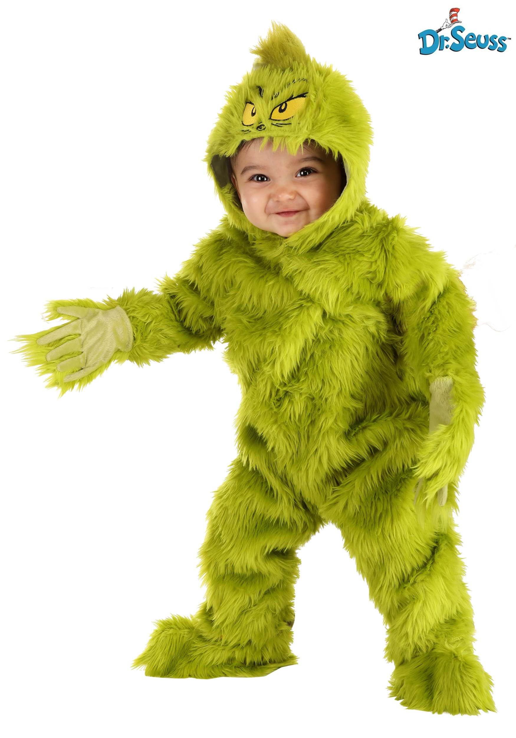 Classic Grinch Jumpsuit Costume for Infants