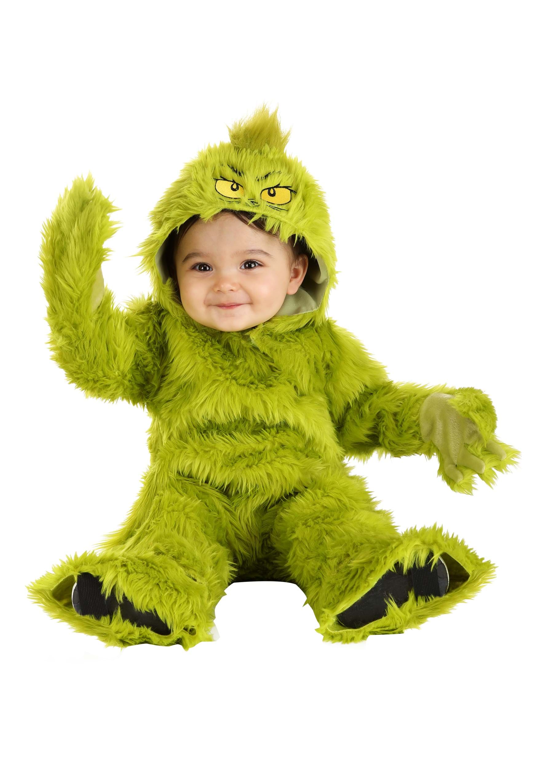 Classic Grinch Jumpsuit Costume for Infants
