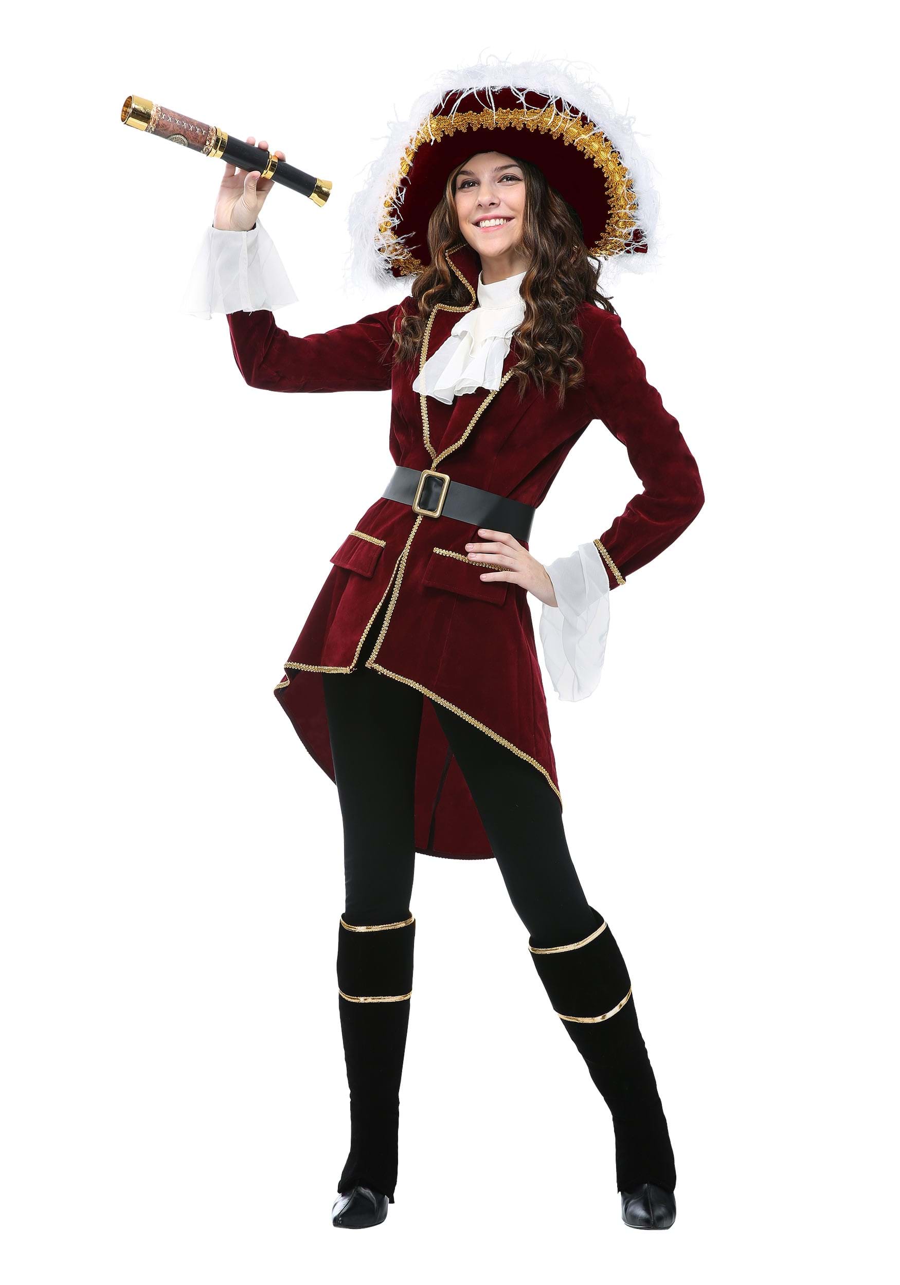 Captain Hook Costume for Women