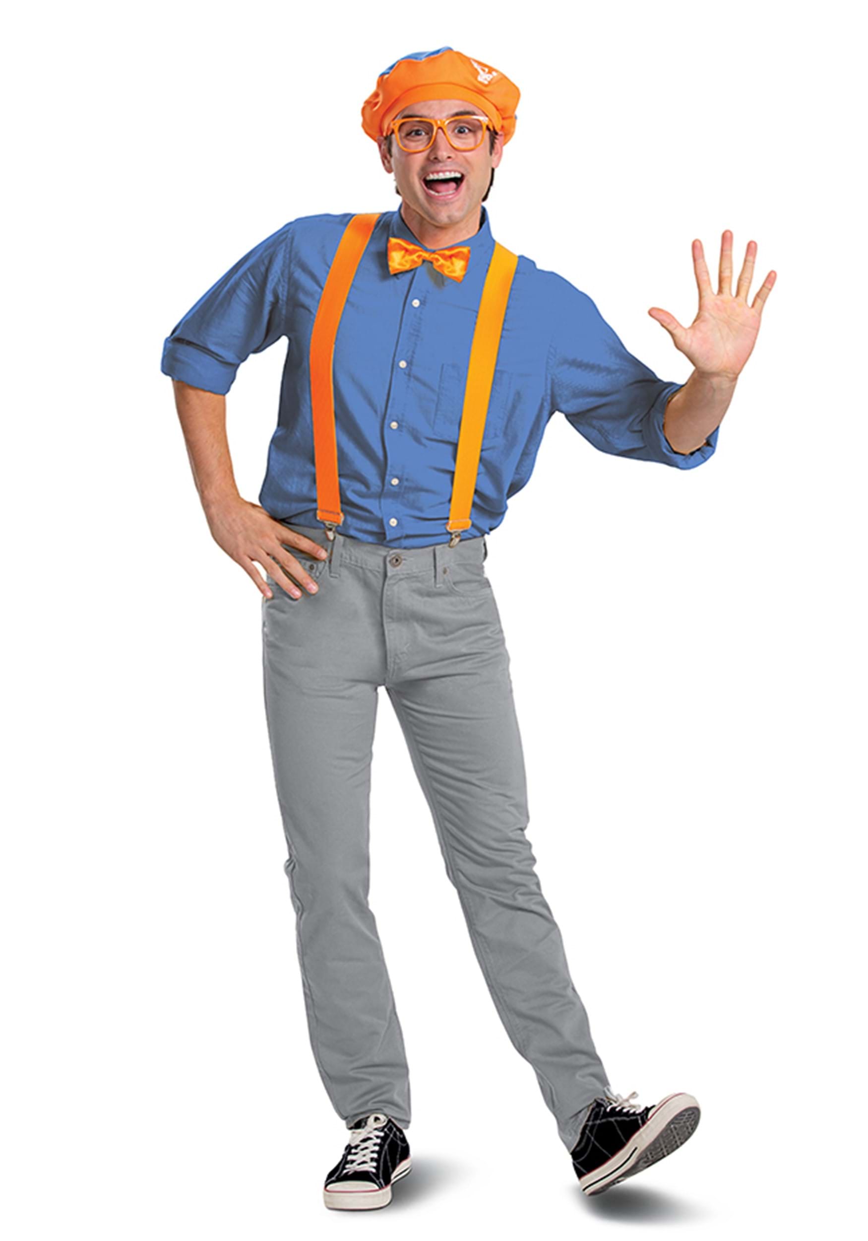 Blippi Adult Costume Kit