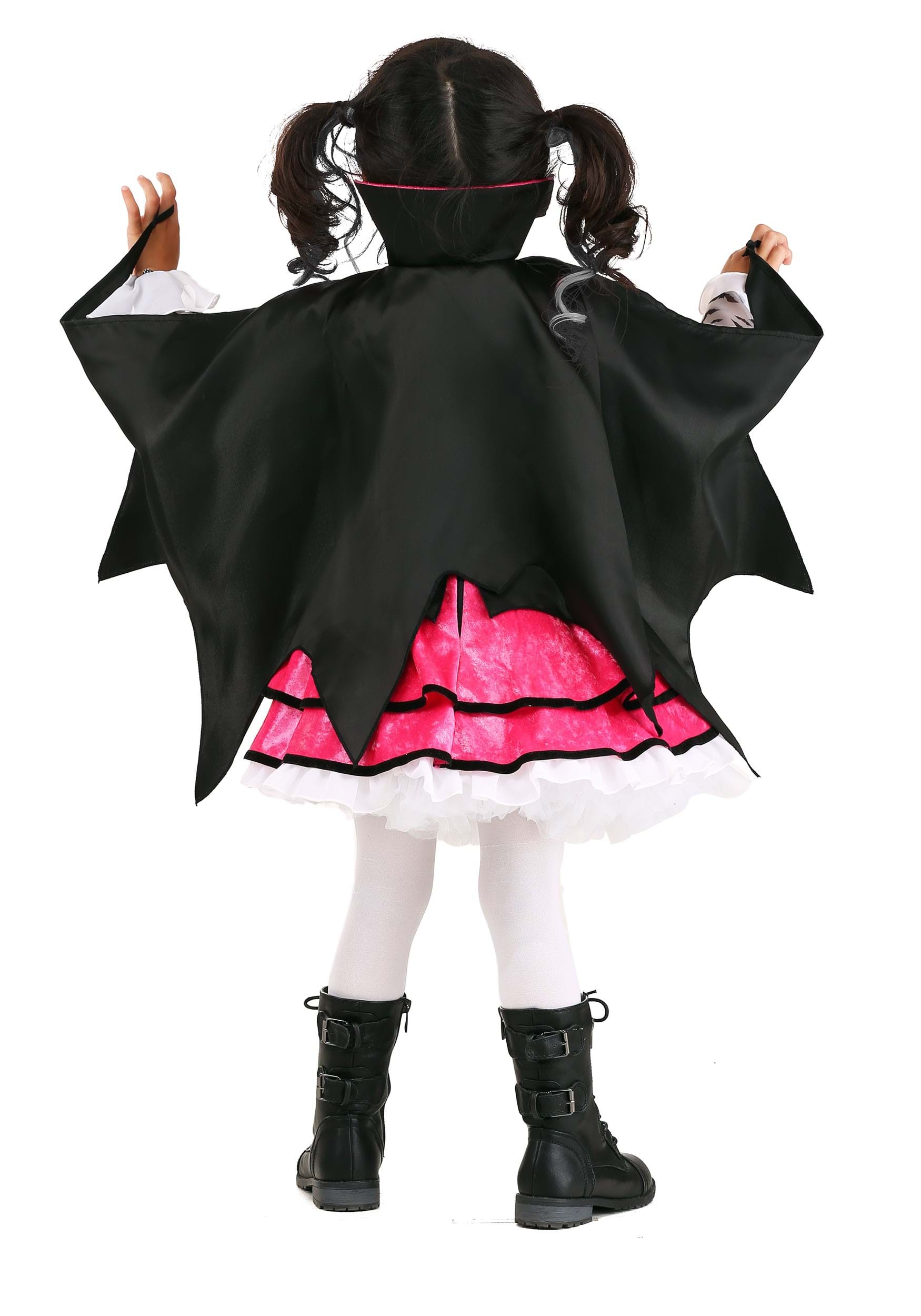 Girl's Toddler Pink Vampire Costume