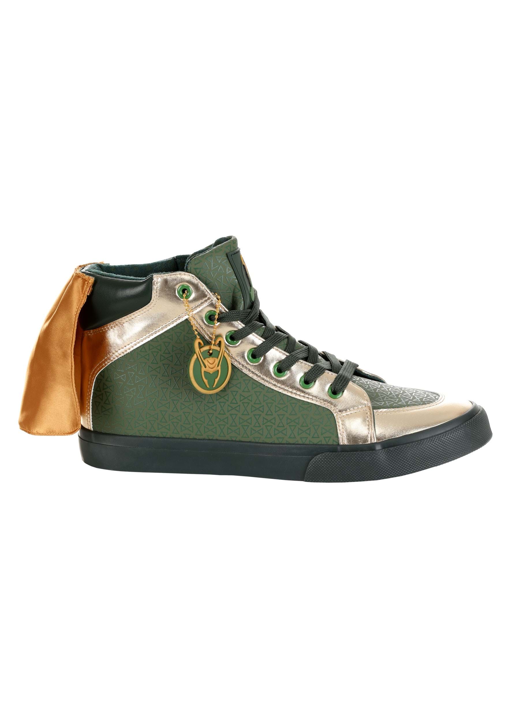 Marvel Loki God of Mischief Shoes for Adults 2 Marvel Loki God of Mischief Shoes for Adults