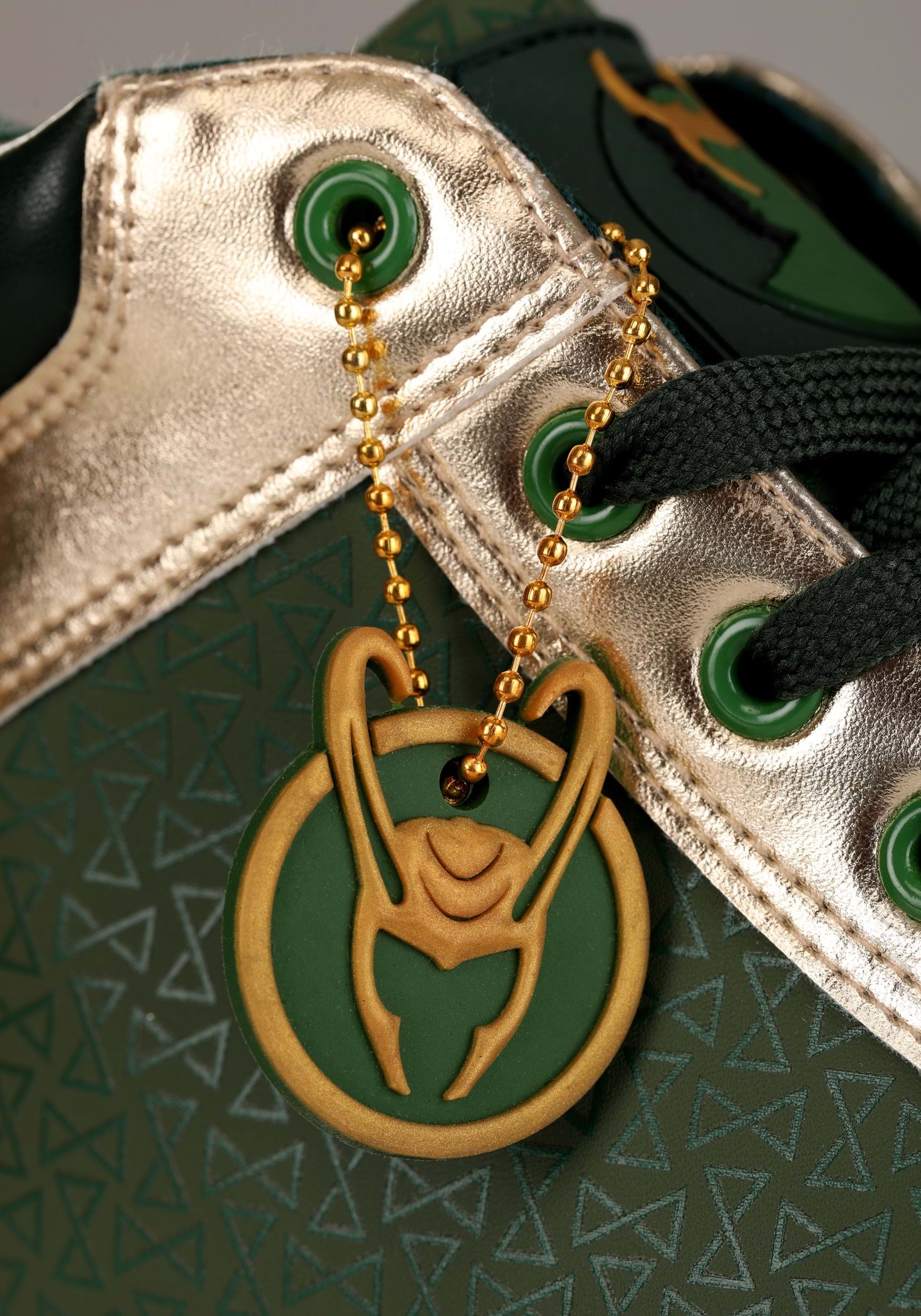 Marvel Loki God of Mischief Shoes for Adults 6 Marvel Loki God of Mischief Shoes for Adults