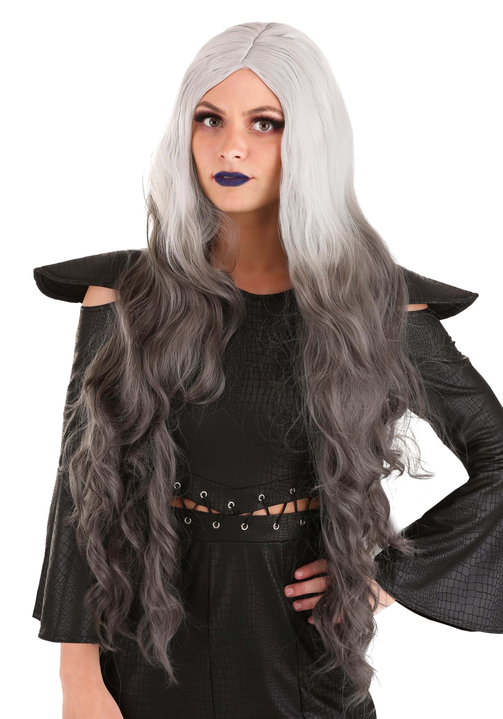 Midnight Moon Ombre Women's Costume Wig