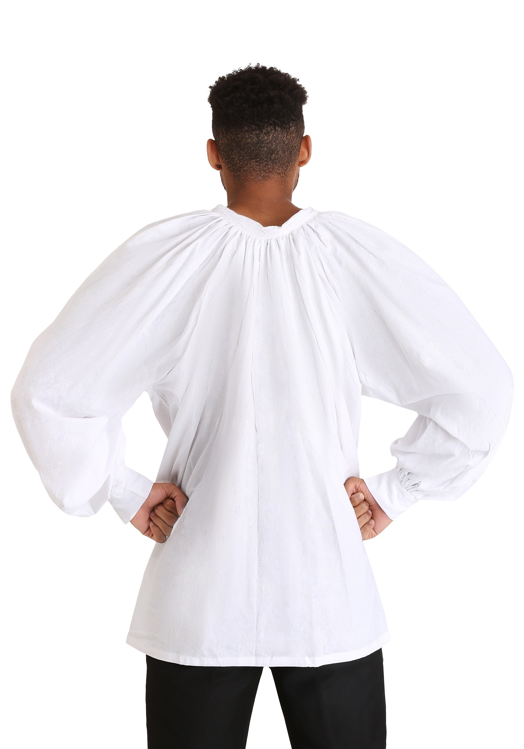 White Renaissance Peasant Shirt 2 White Renaissance Peasant Shirt